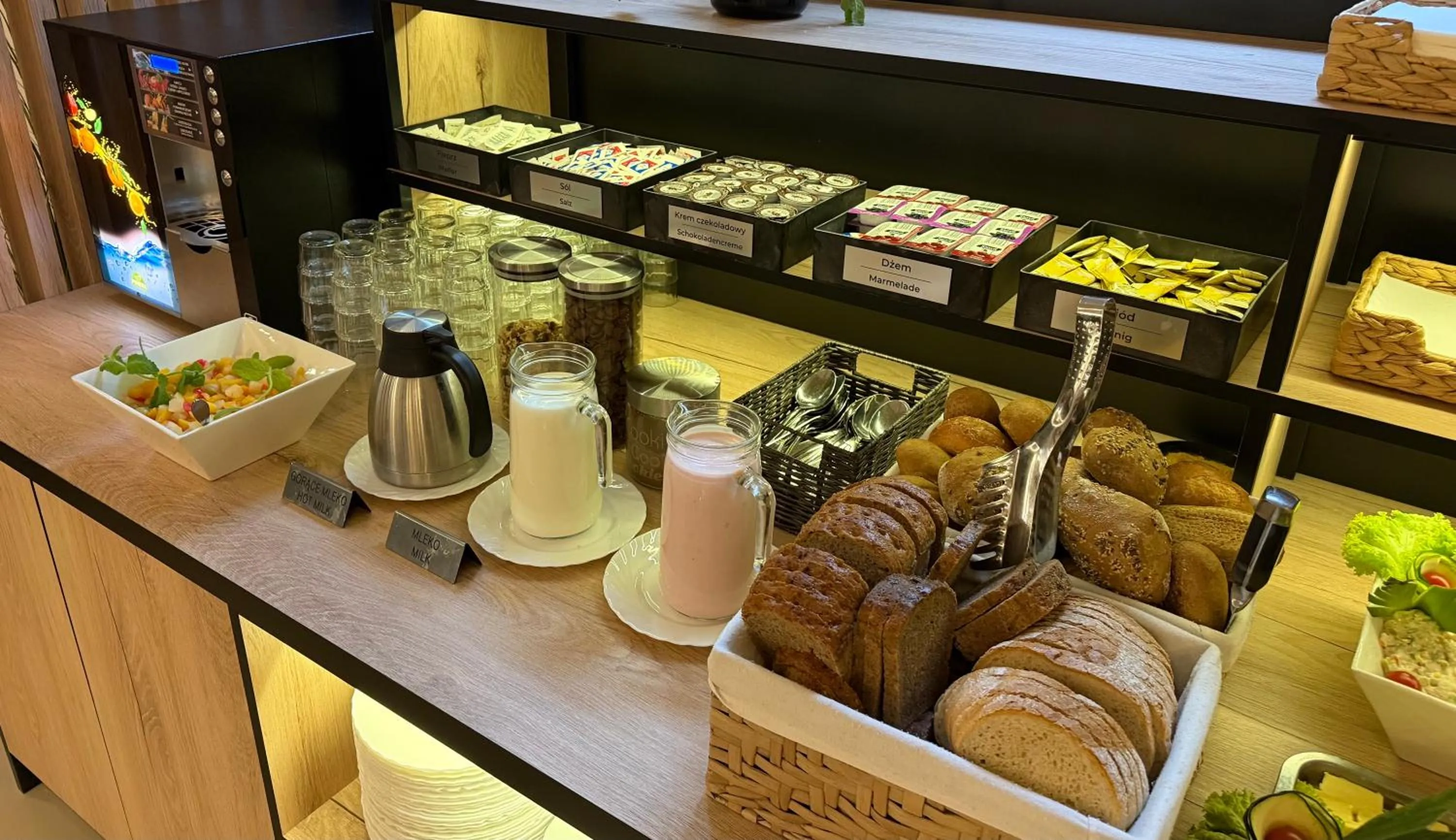 Buffet breakfast in Baltic Sun SPA