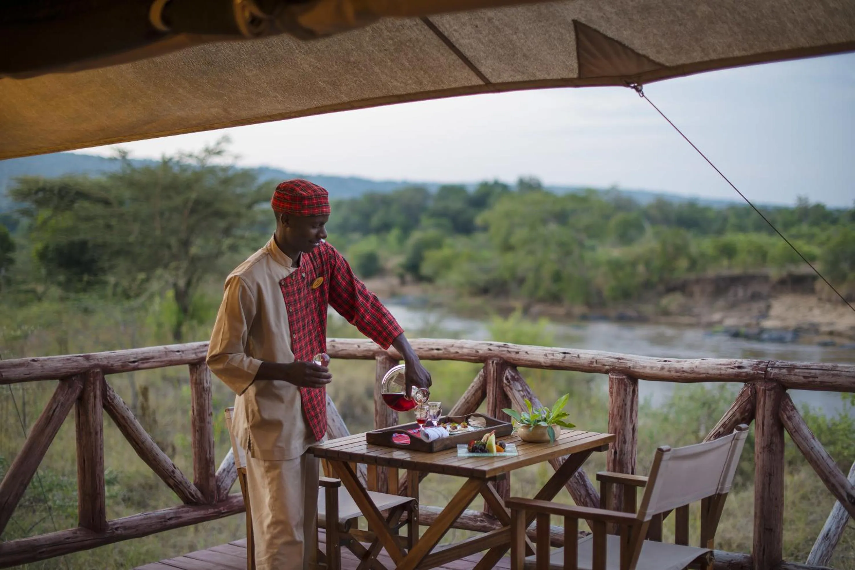 Shower in Neptune Mara Rianta Luxury Camp - All Inclusive.