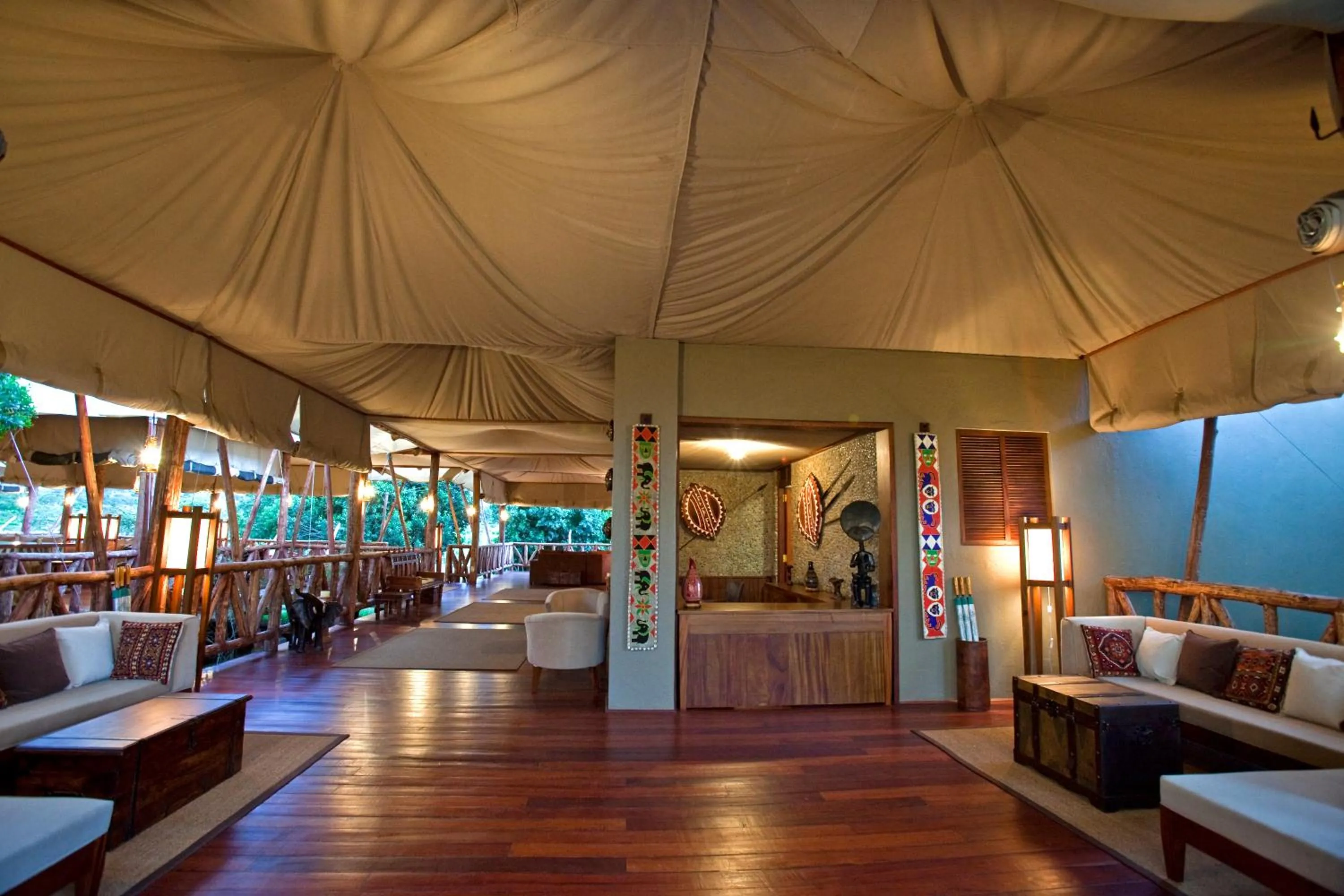 Lobby or reception in Neptune Mara Rianta Luxury Camp - All Inclusive.