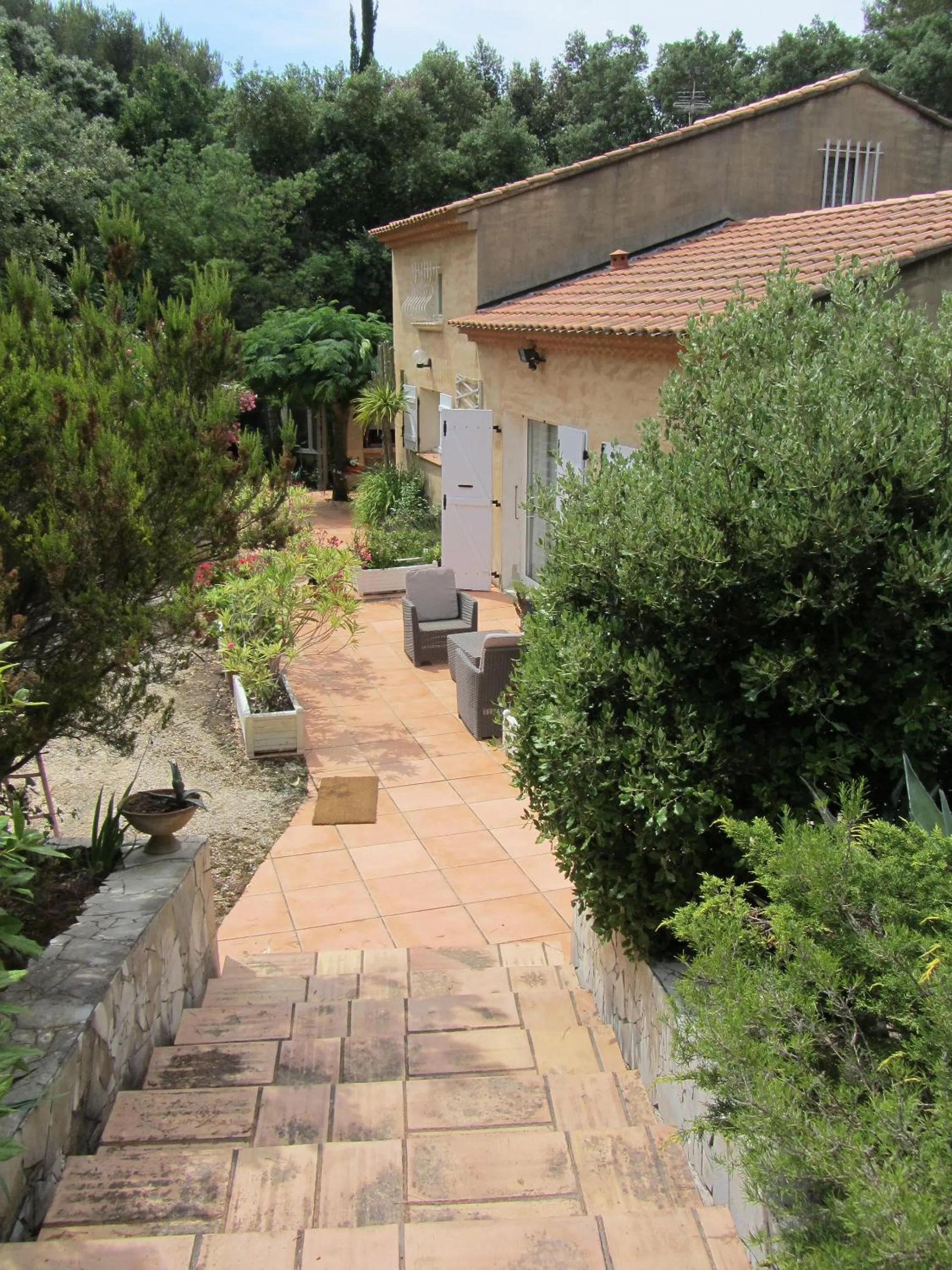 Facade/entrance in Villa Batelo