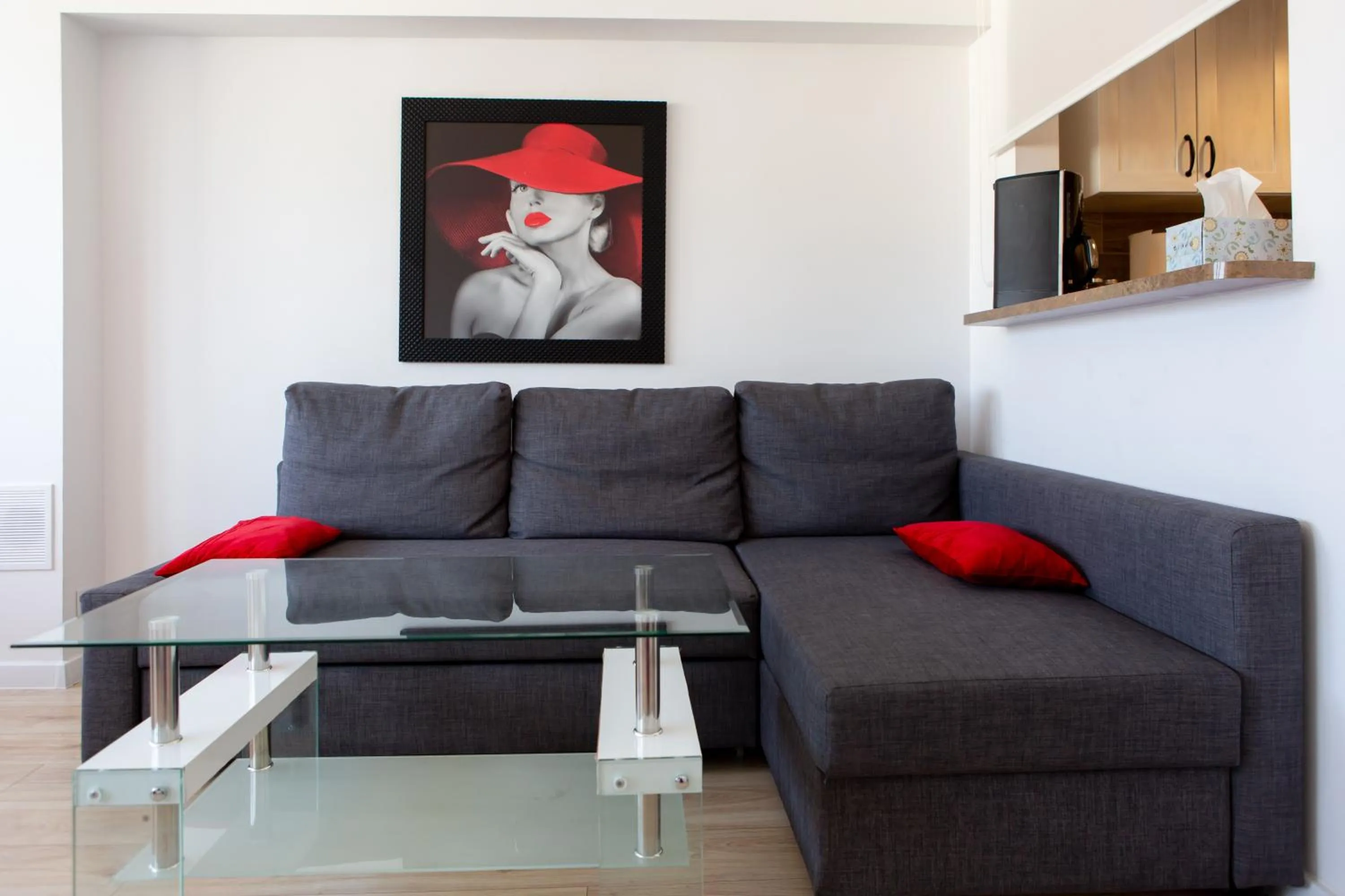 Living room in bonApartments