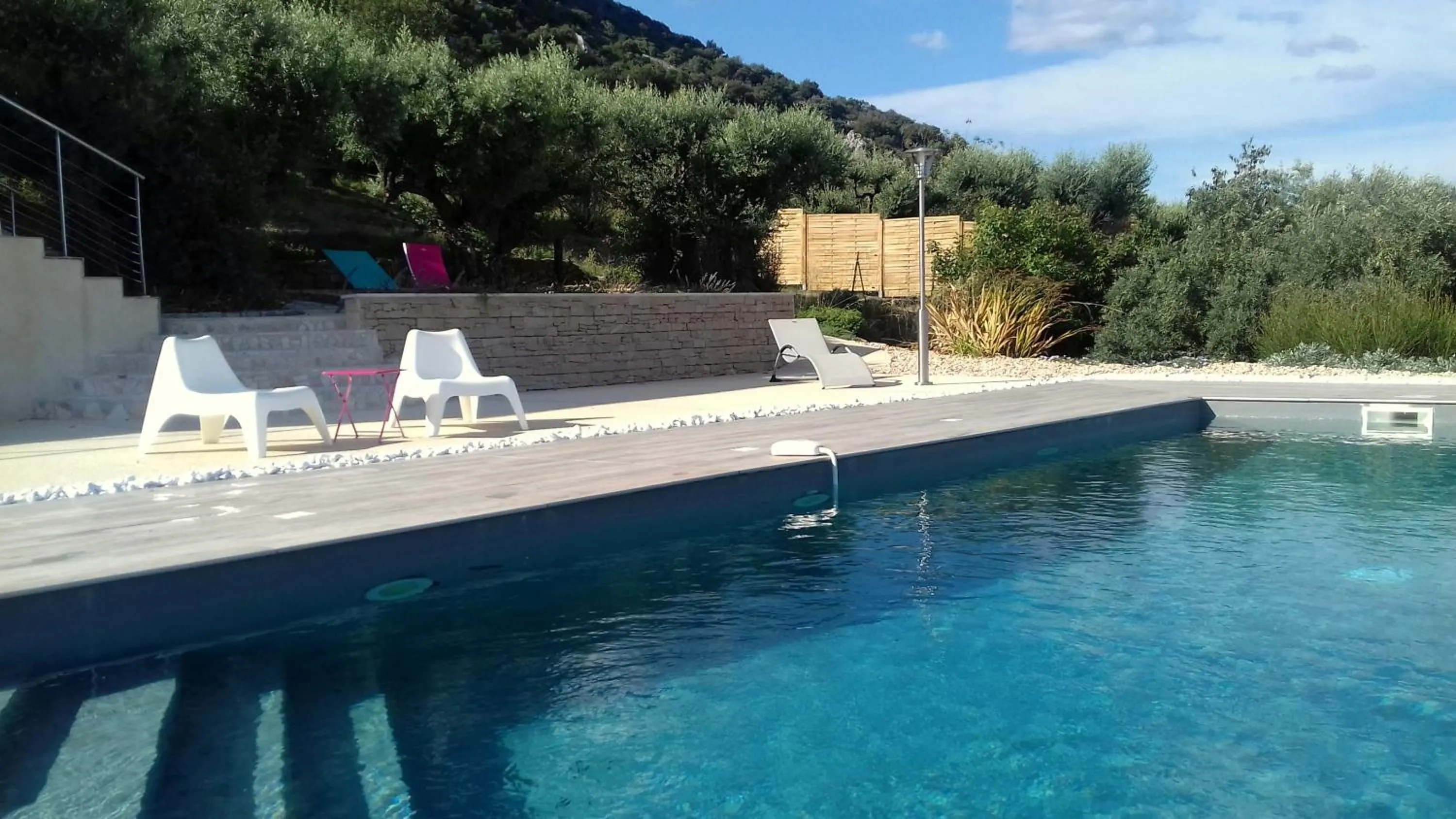 Swimming pool in B&B L'ESCALADE en Lubéron