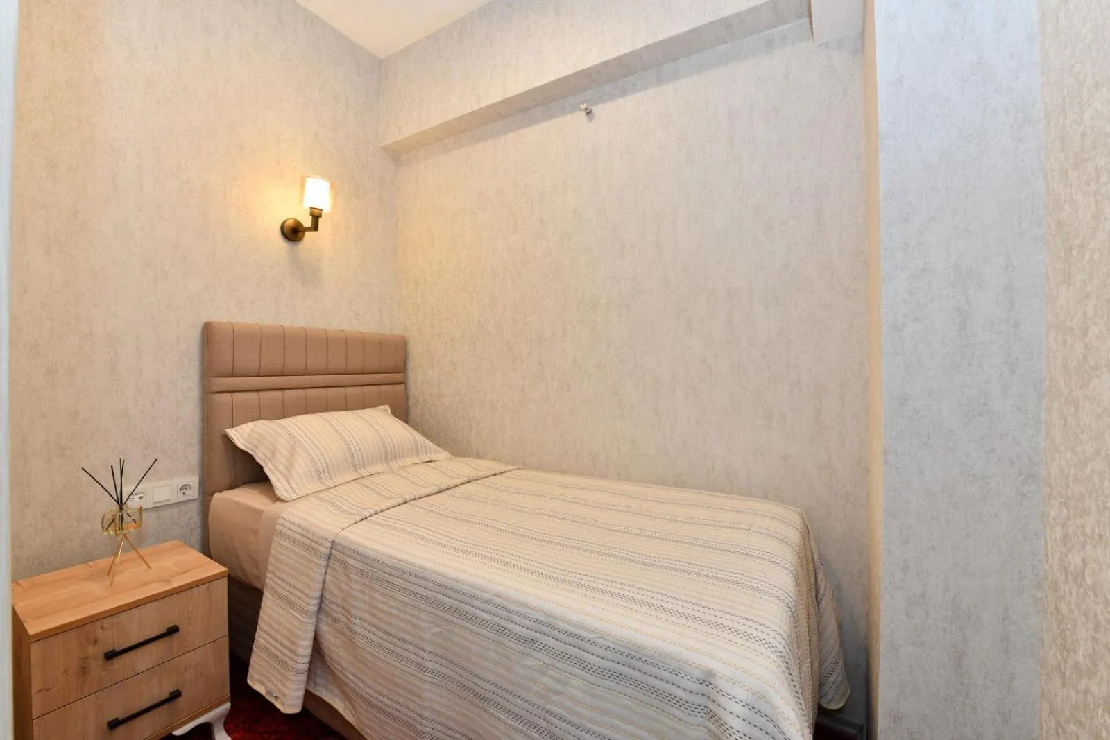 Bed in Sea Moon Hotel