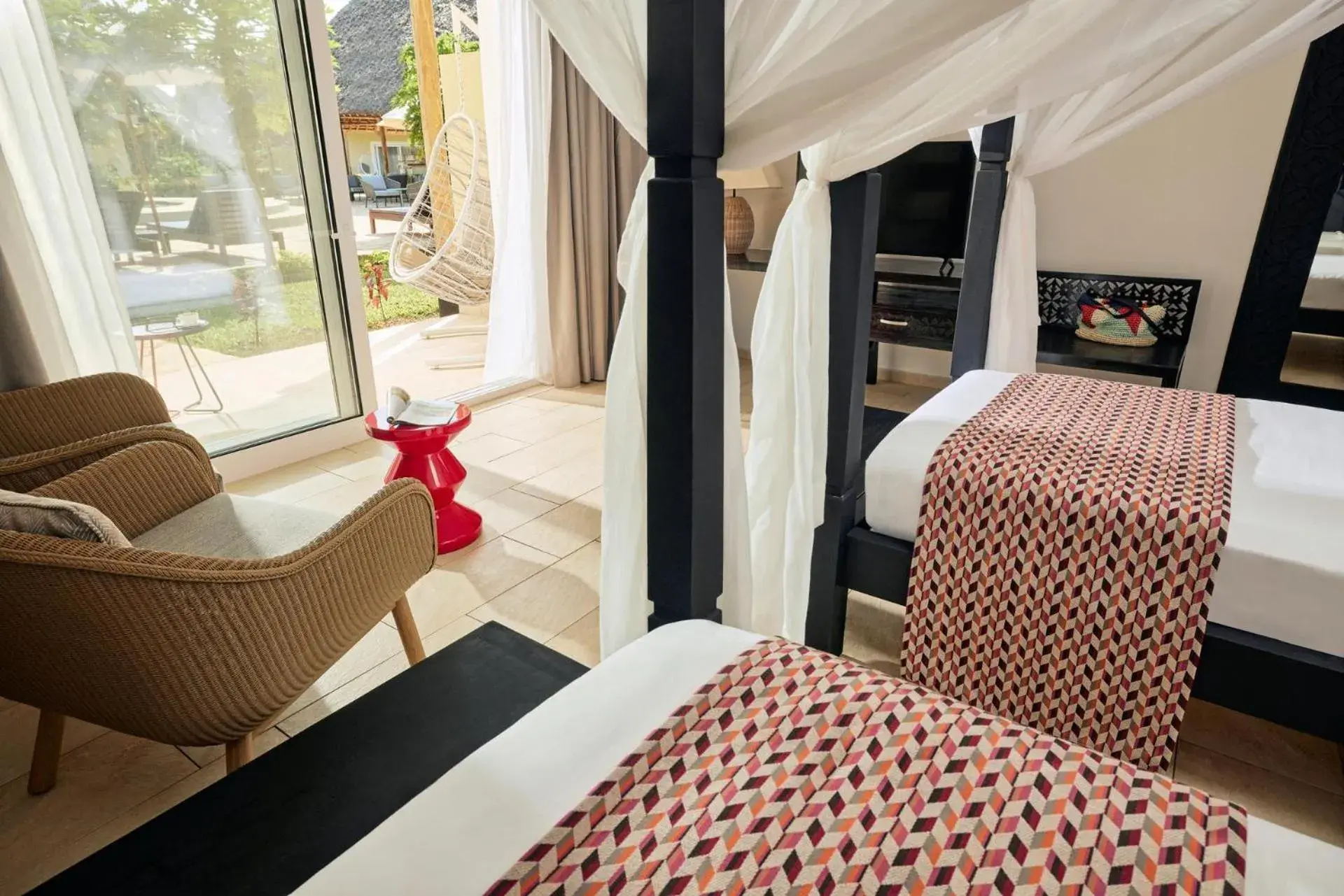 Bed in TUI BLUE Bahari Zanzibar Bed in TUI BLUE Bahari Zanzibar