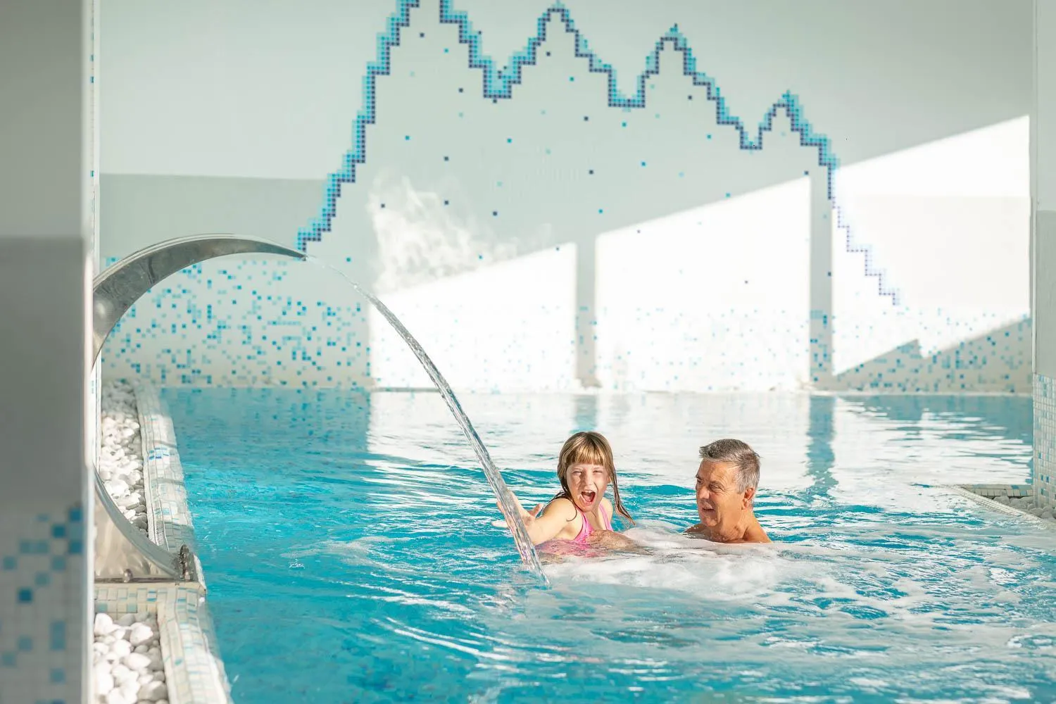 Swimming pool in Phi Hotel Bellamonte