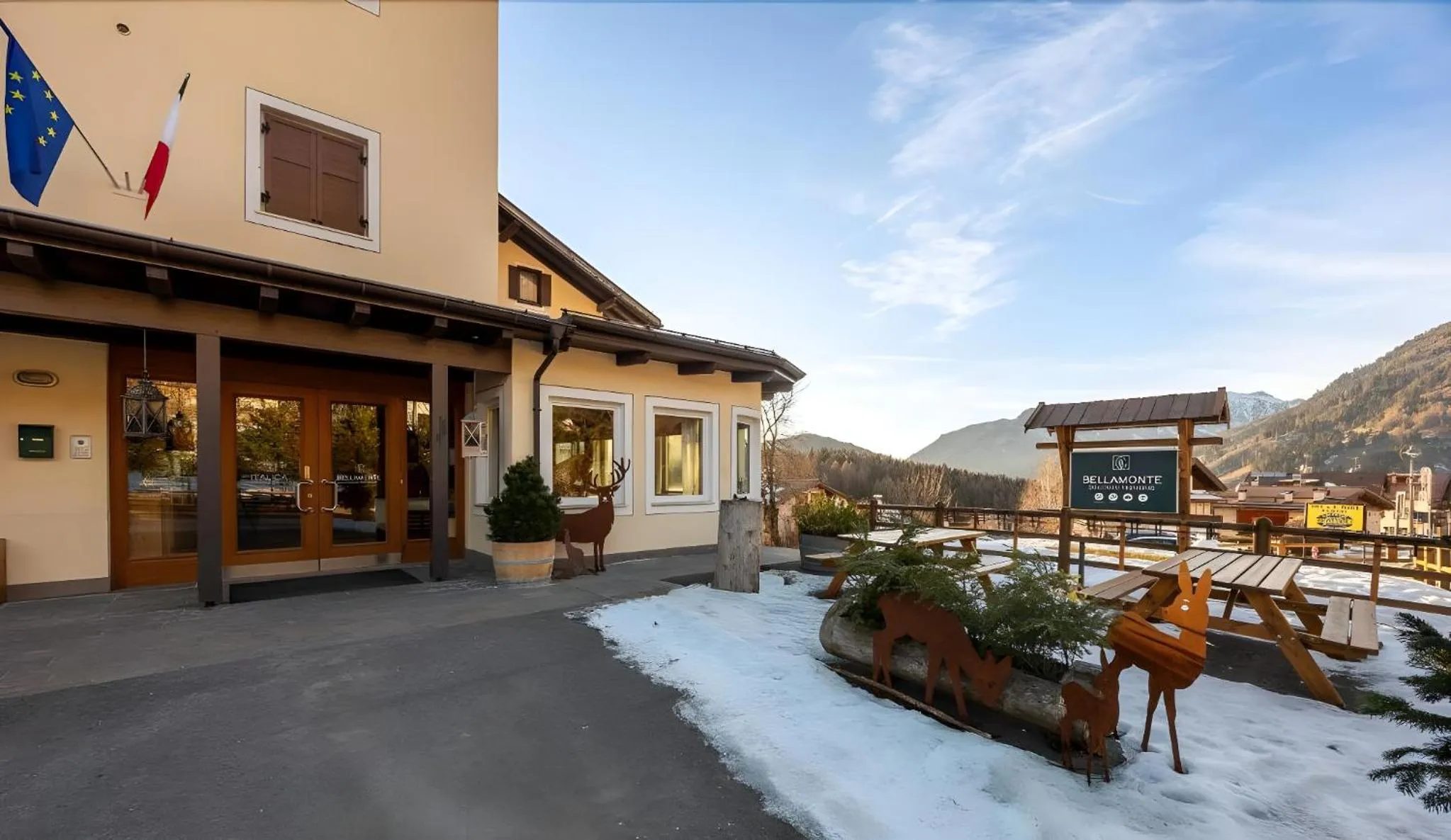 Property building in Phi Hotel Bellamonte