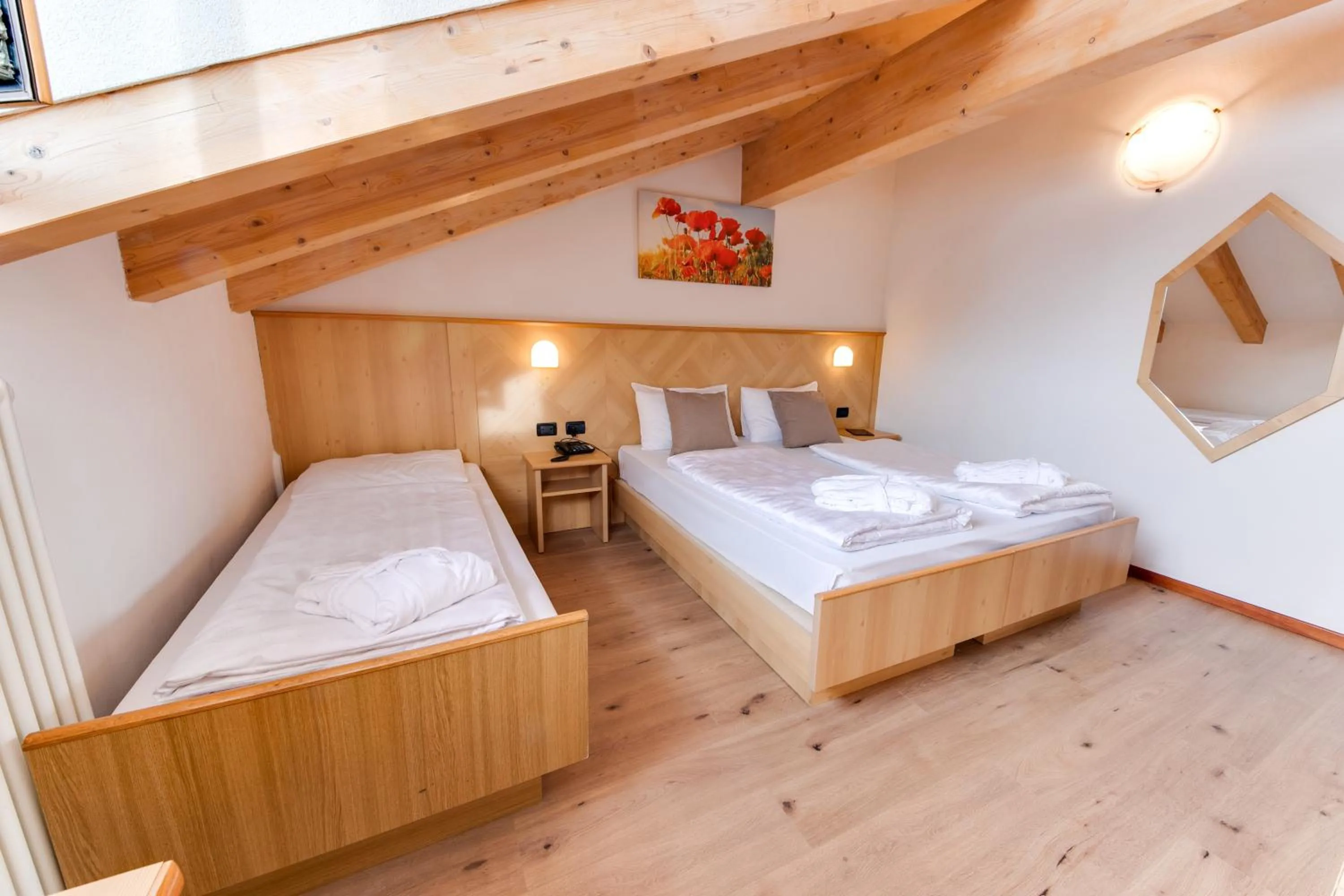 Photo of the whole room, Bed in Phi Hotel Bellamonte