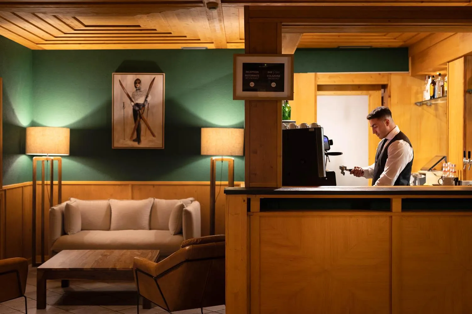 Lounge or bar in Phi Hotel Bellamonte