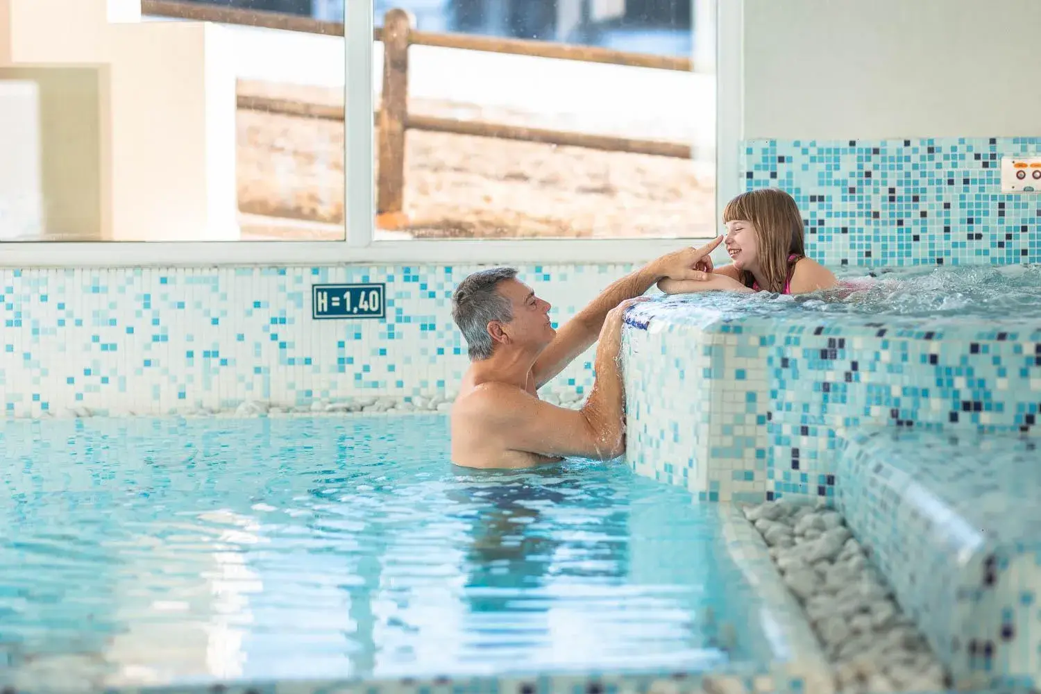 Swimming pool in Phi Hotel Bellamonte Swimming pool in Phi Hotel Bellamonte