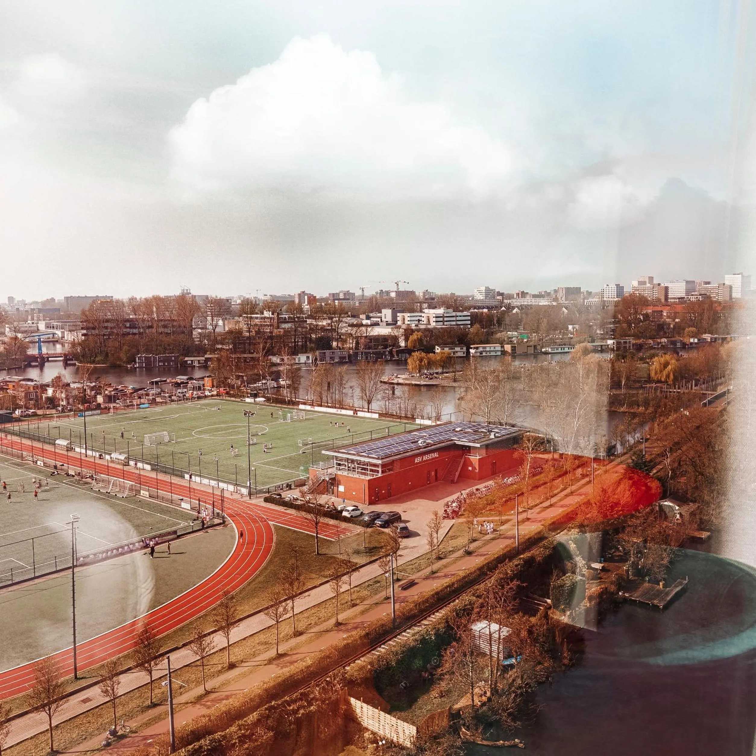 City view in Olympic Hotel