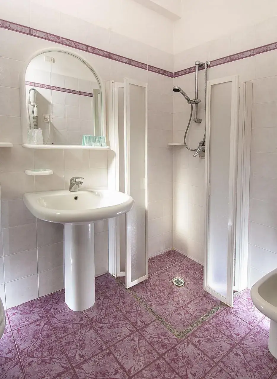 Bathroom in Hotel Napoleon