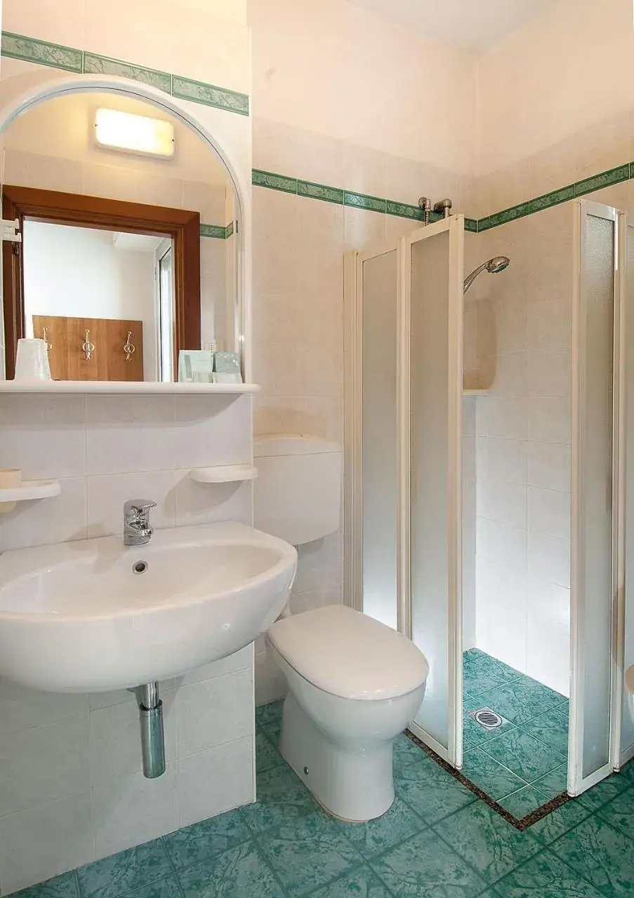 Shower, Bathroom in Hotel Napoleon