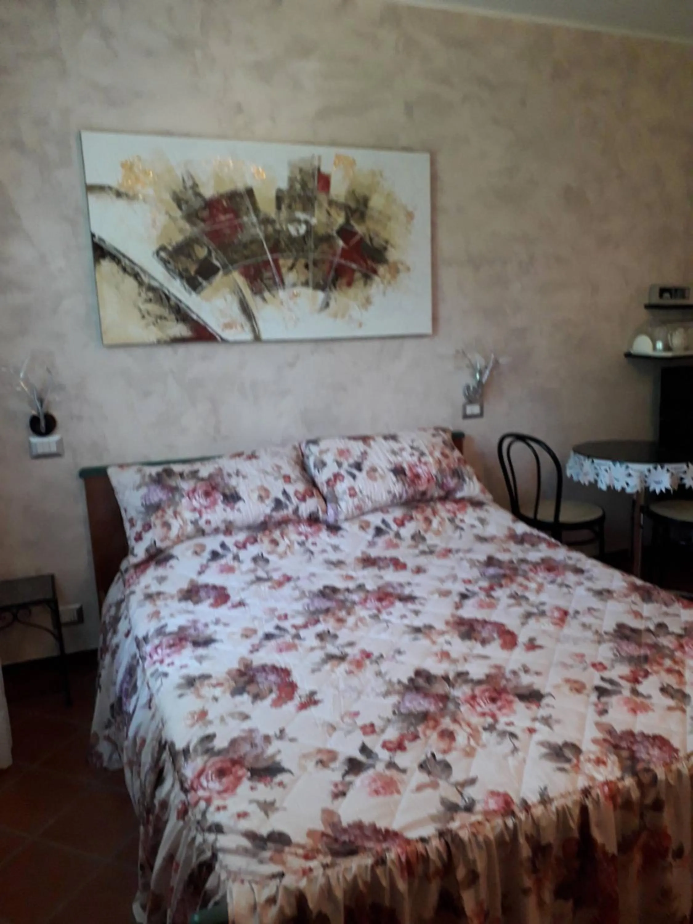 Bed in Villa Fabbri