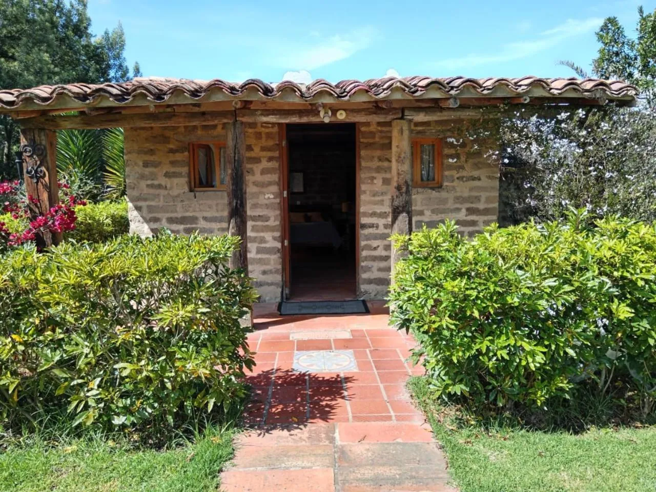 Garden view in Estancia El Sol
