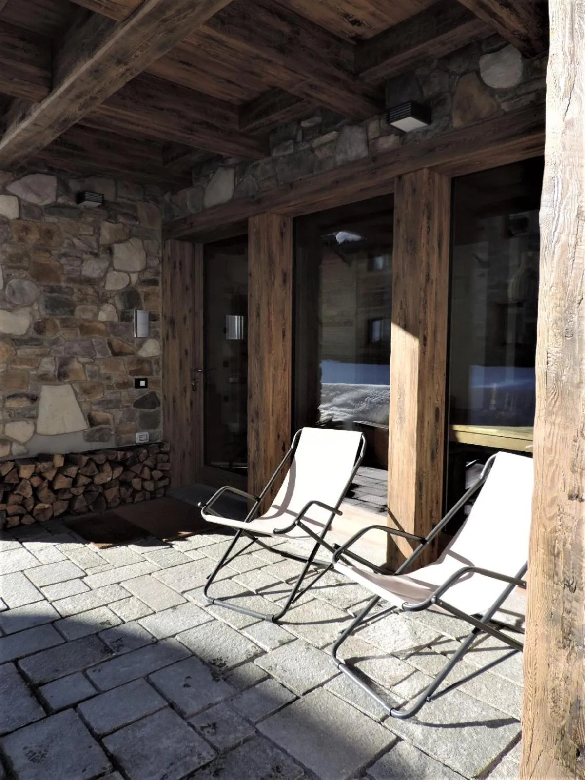 Patio in Tilio Chalet