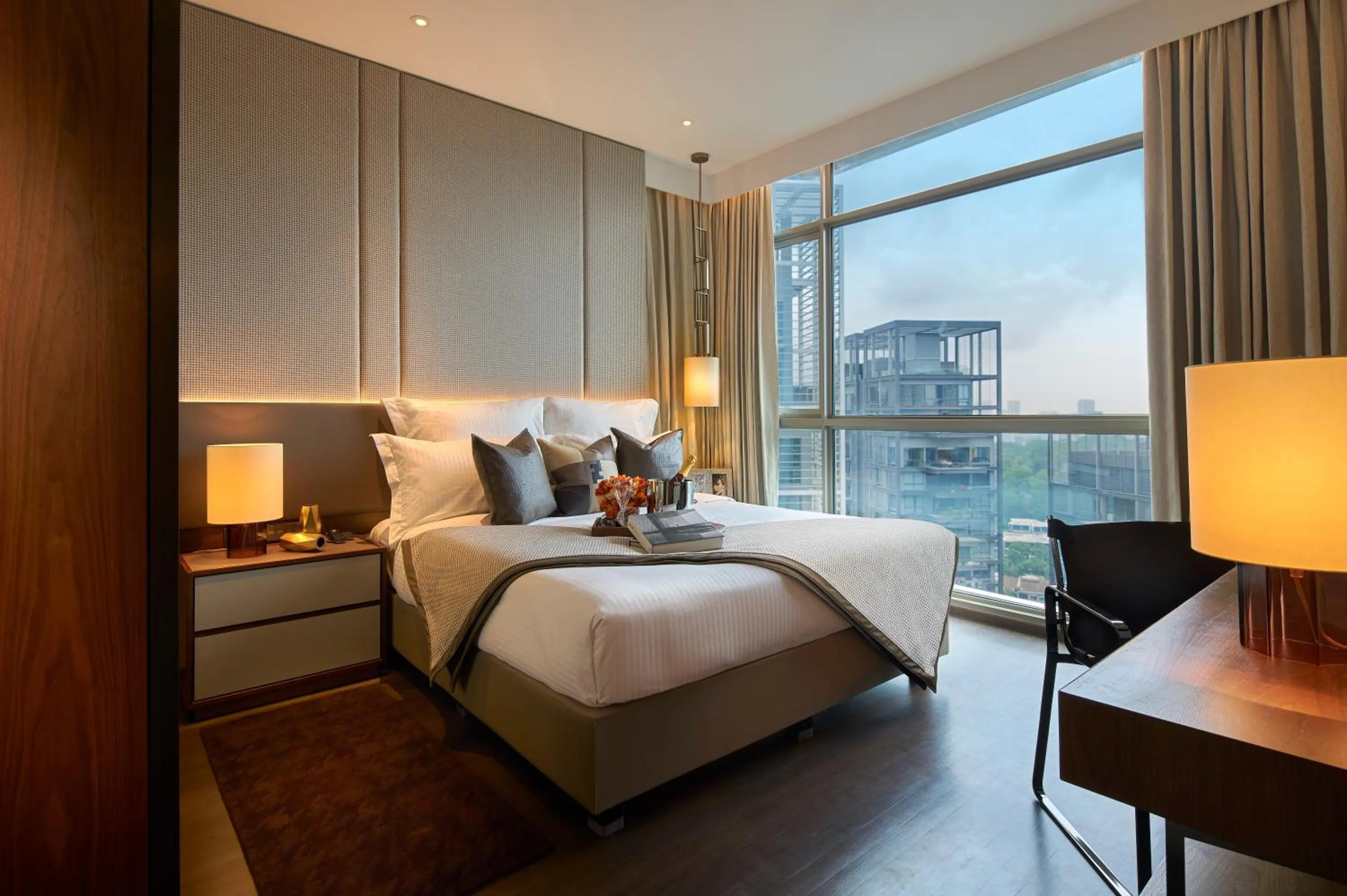 Bedroom, Bed in Ascott Orchard Singapore