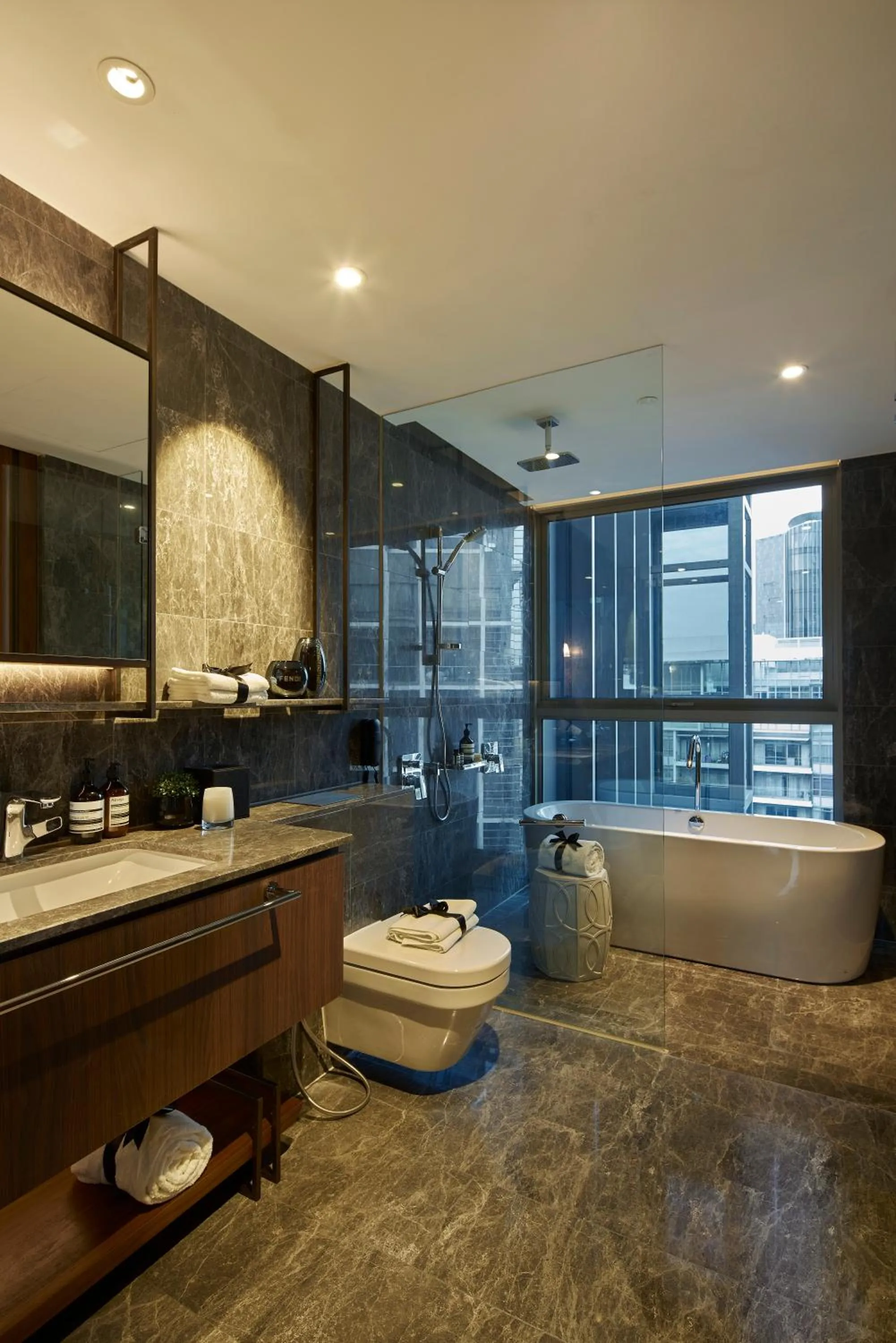 Bathroom in Ascott Orchard Singapore