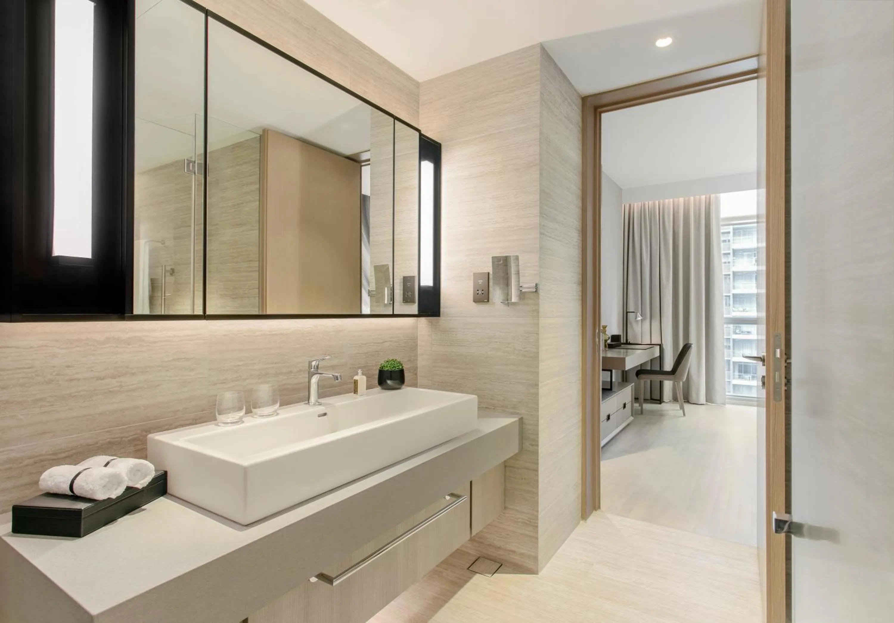Bathroom in Ascott Orchard Singapore