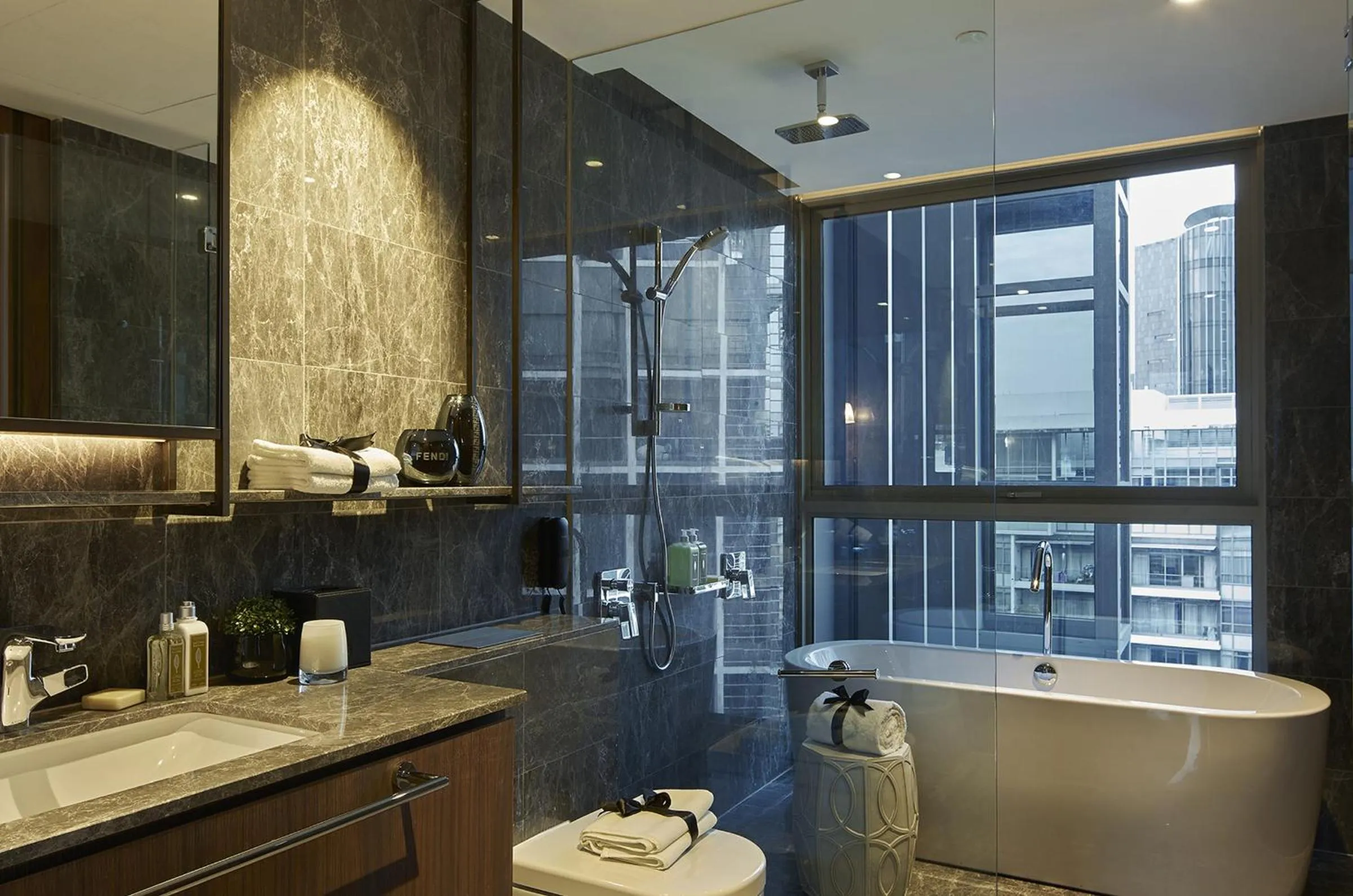Bathroom in Ascott Orchard Singapore