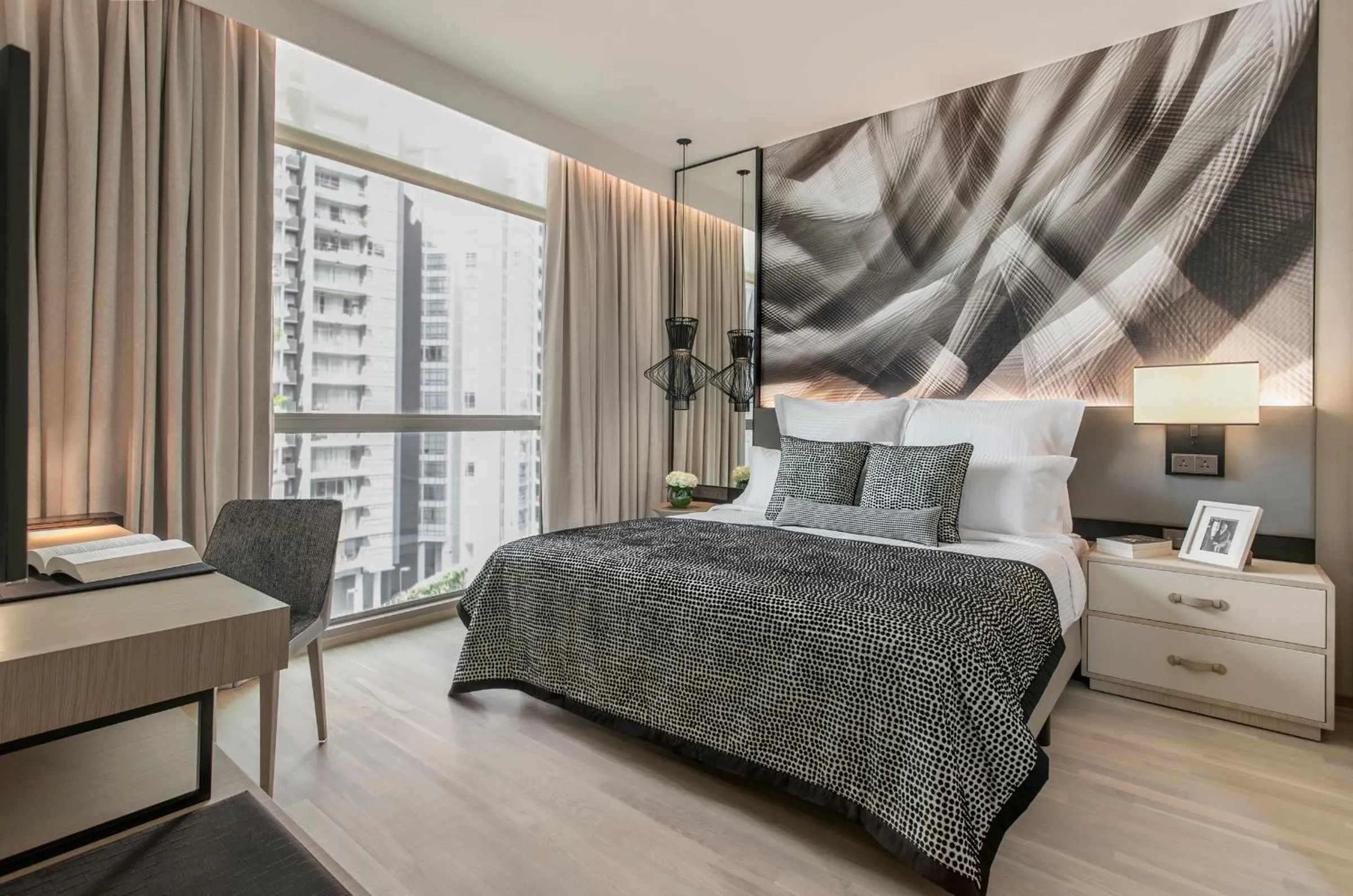 Bedroom, Bed in Ascott Orchard Singapore