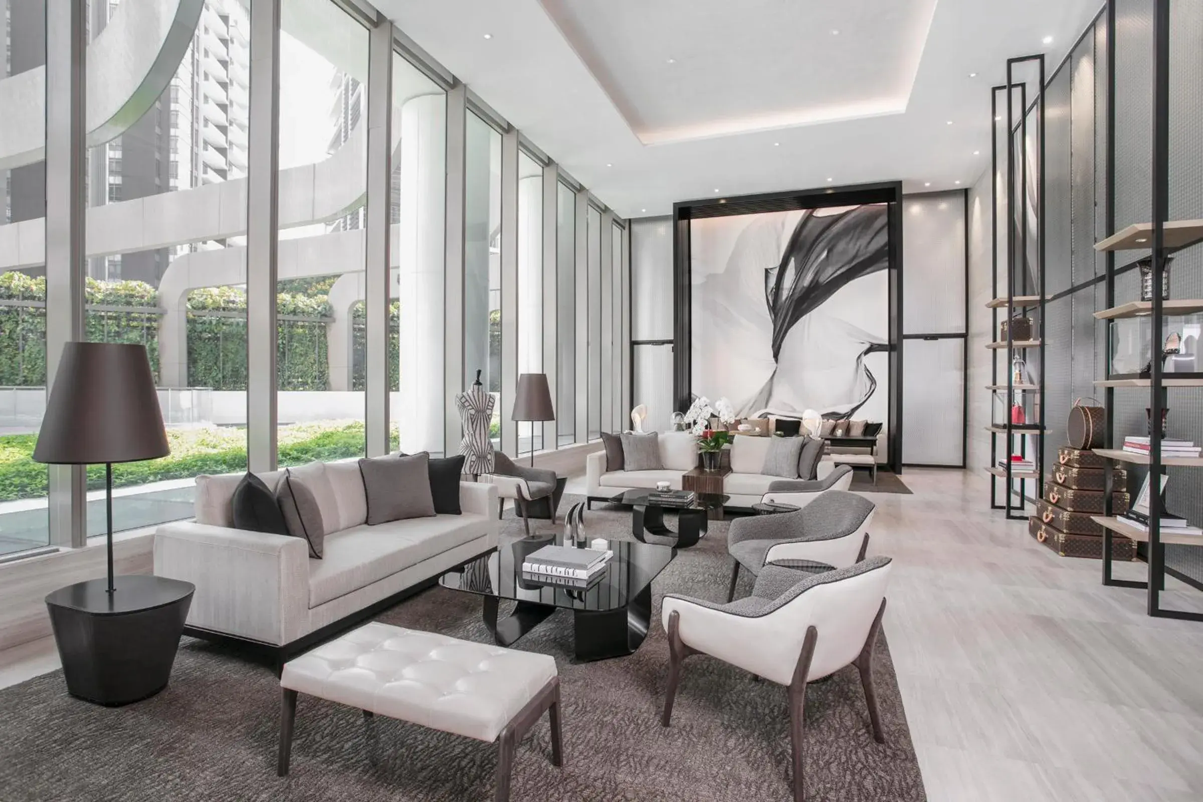 Lobby or reception in Ascott Orchard Singapore Lobby or reception in Ascott Orchard Singapore