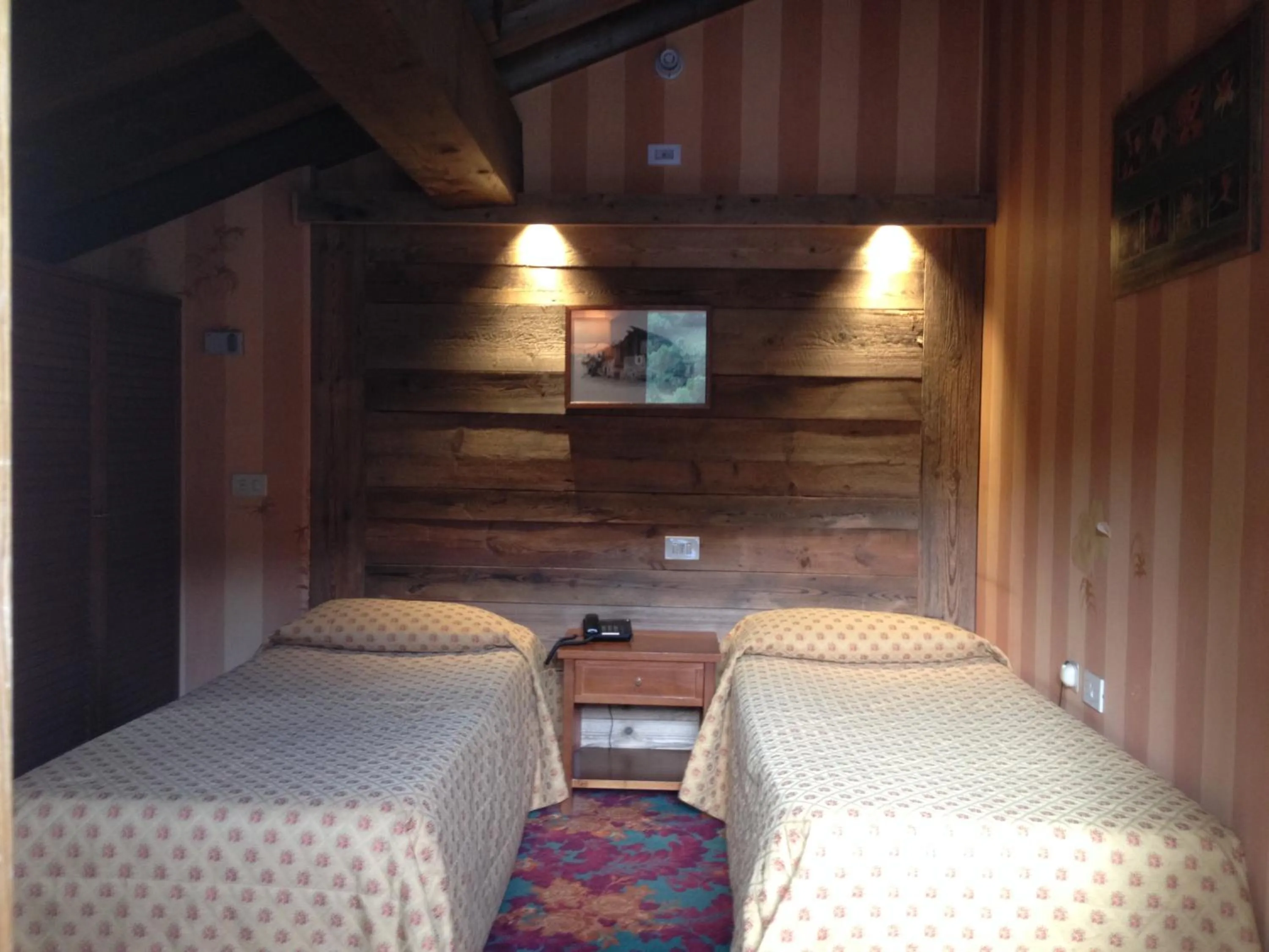 Bed in Hotel Chateau Blanc