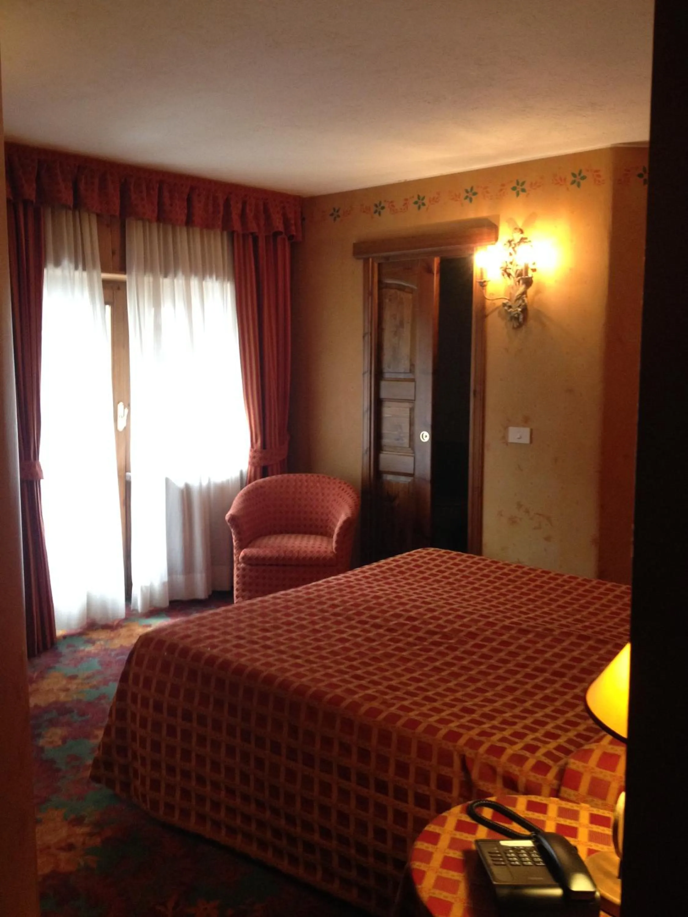 Bed in Hotel Chateau Blanc