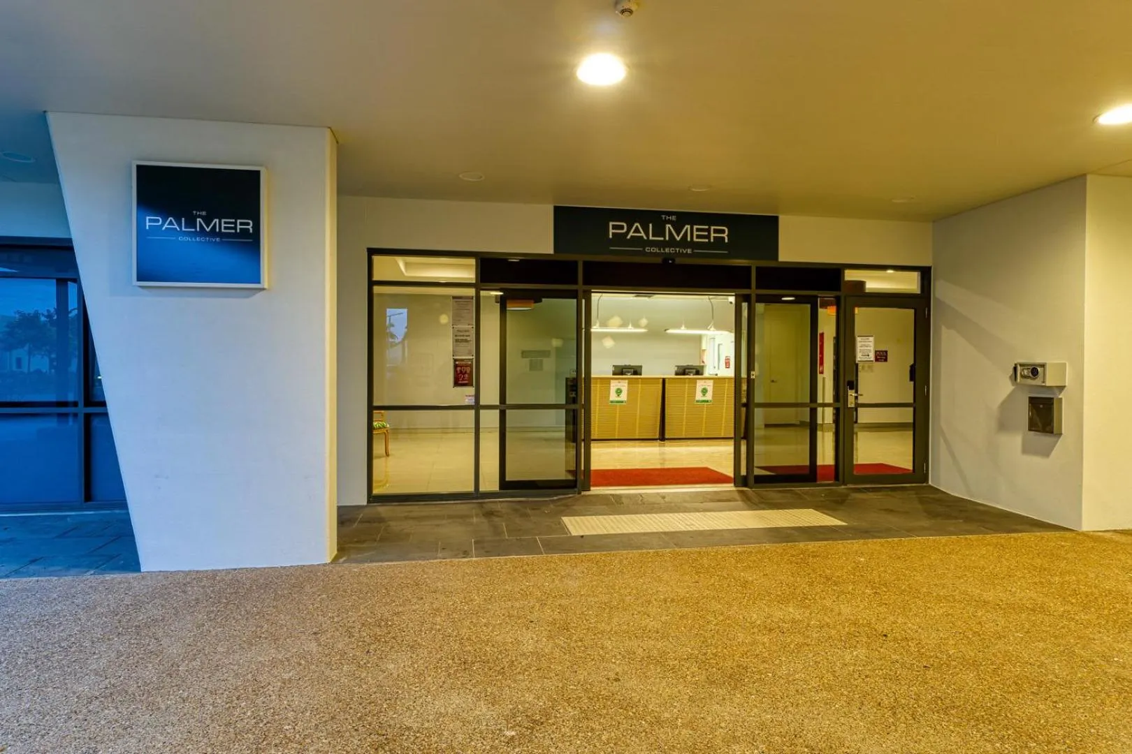 Facade/entrance in The Palmer Collective