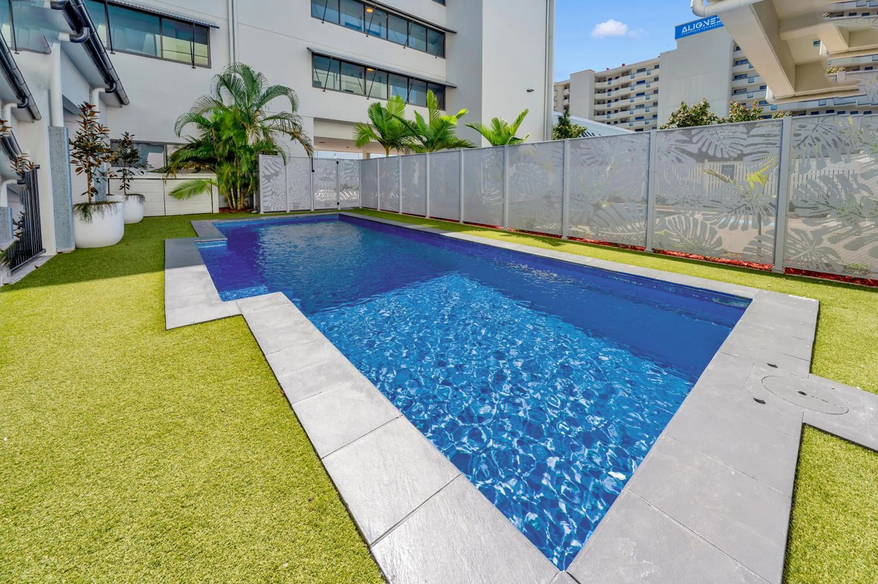 Swimming pool in The Palmer Collective