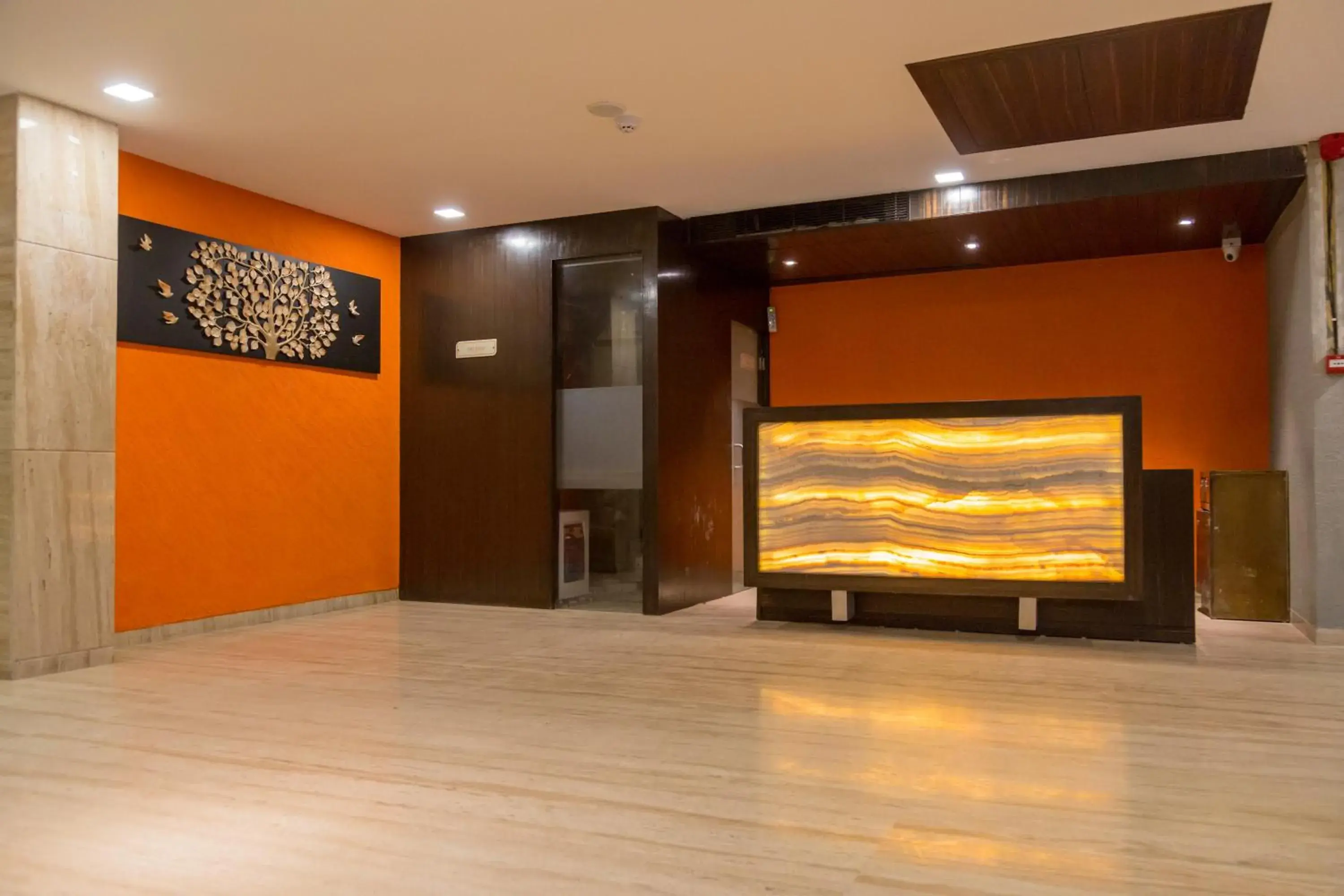 Lobby or reception in Ginger Ahmedabad SG Road Lobby or reception in Ginger Ahmedabad SG Road