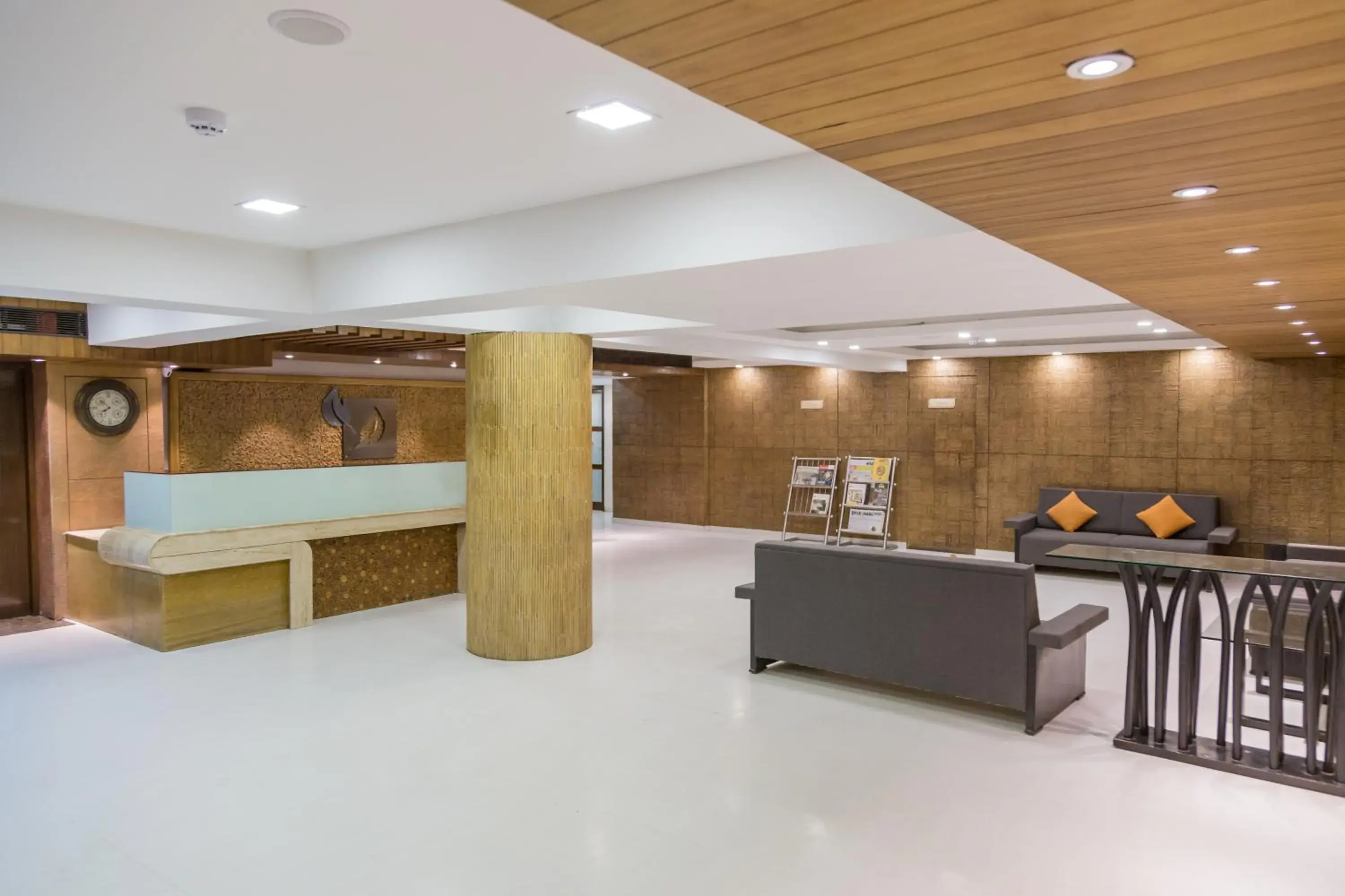 Lobby or reception in Ginger Ahmedabad SG Road Lobby or reception in Ginger Ahmedabad SG Road