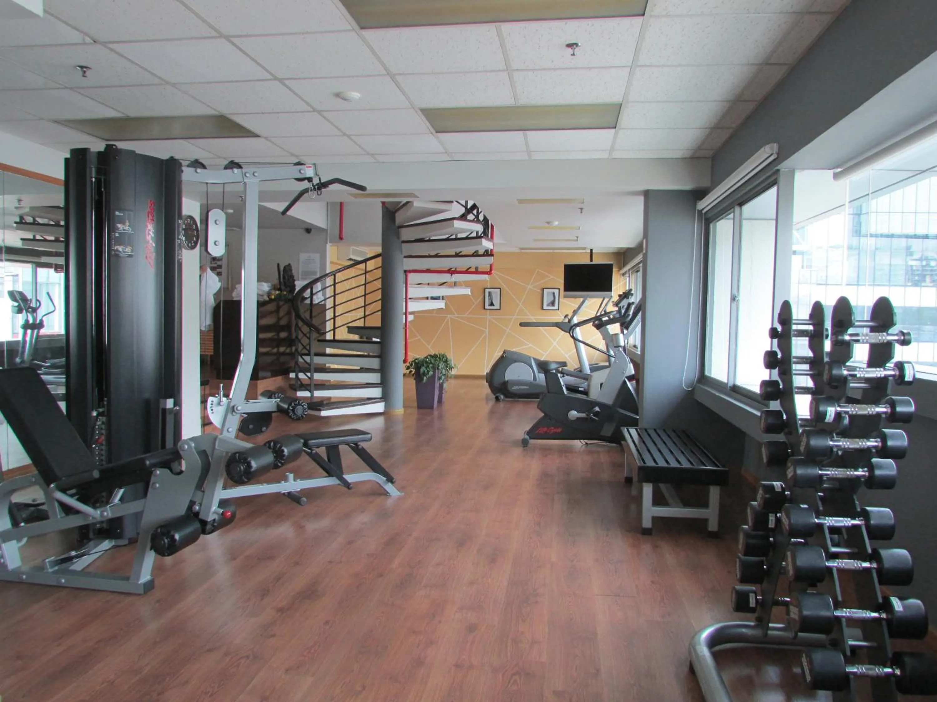 Fitness centre/facilities in Orchard Point Serviced Apartments
