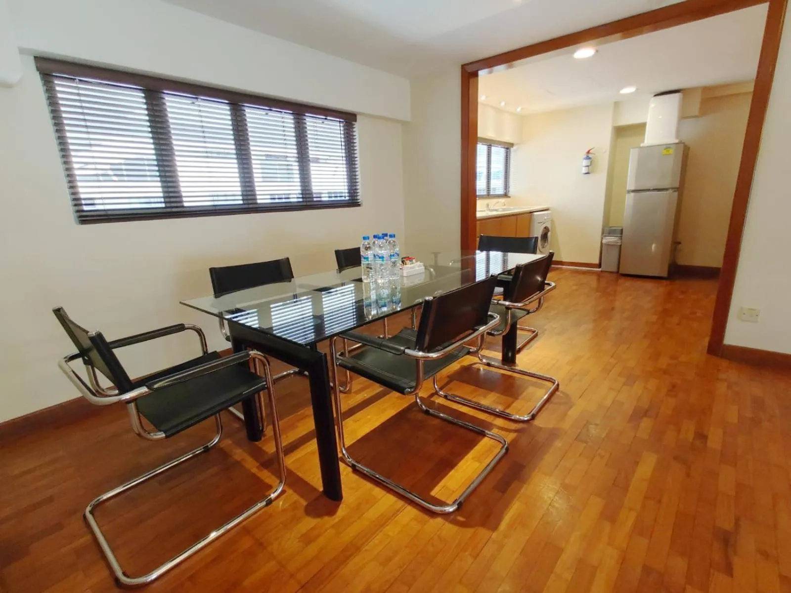 Dining area in Orchard Point Serviced Apartments