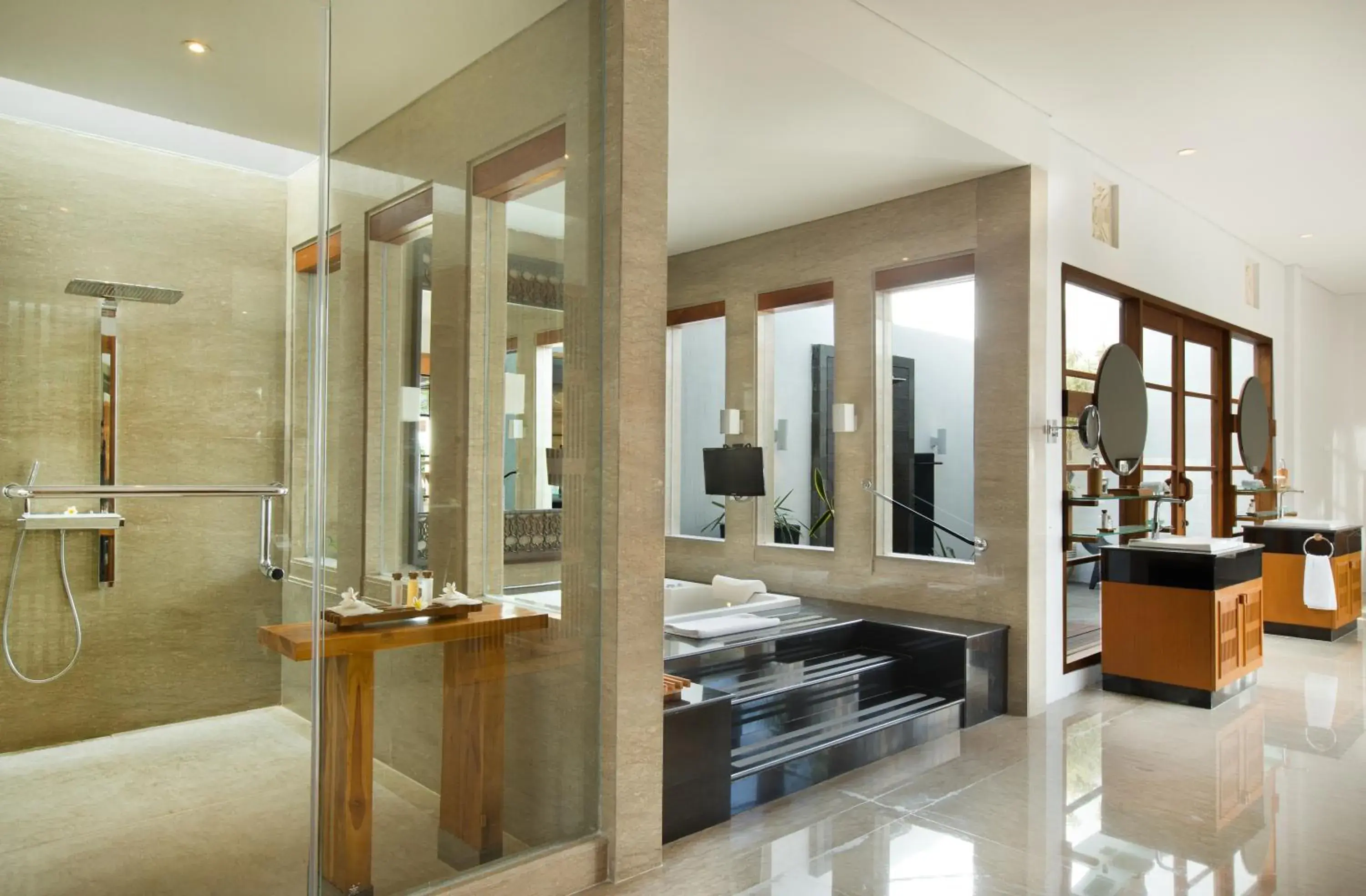 Bathroom in The Samaya Seminyak Bali Bathroom in The Samaya Seminyak Bali