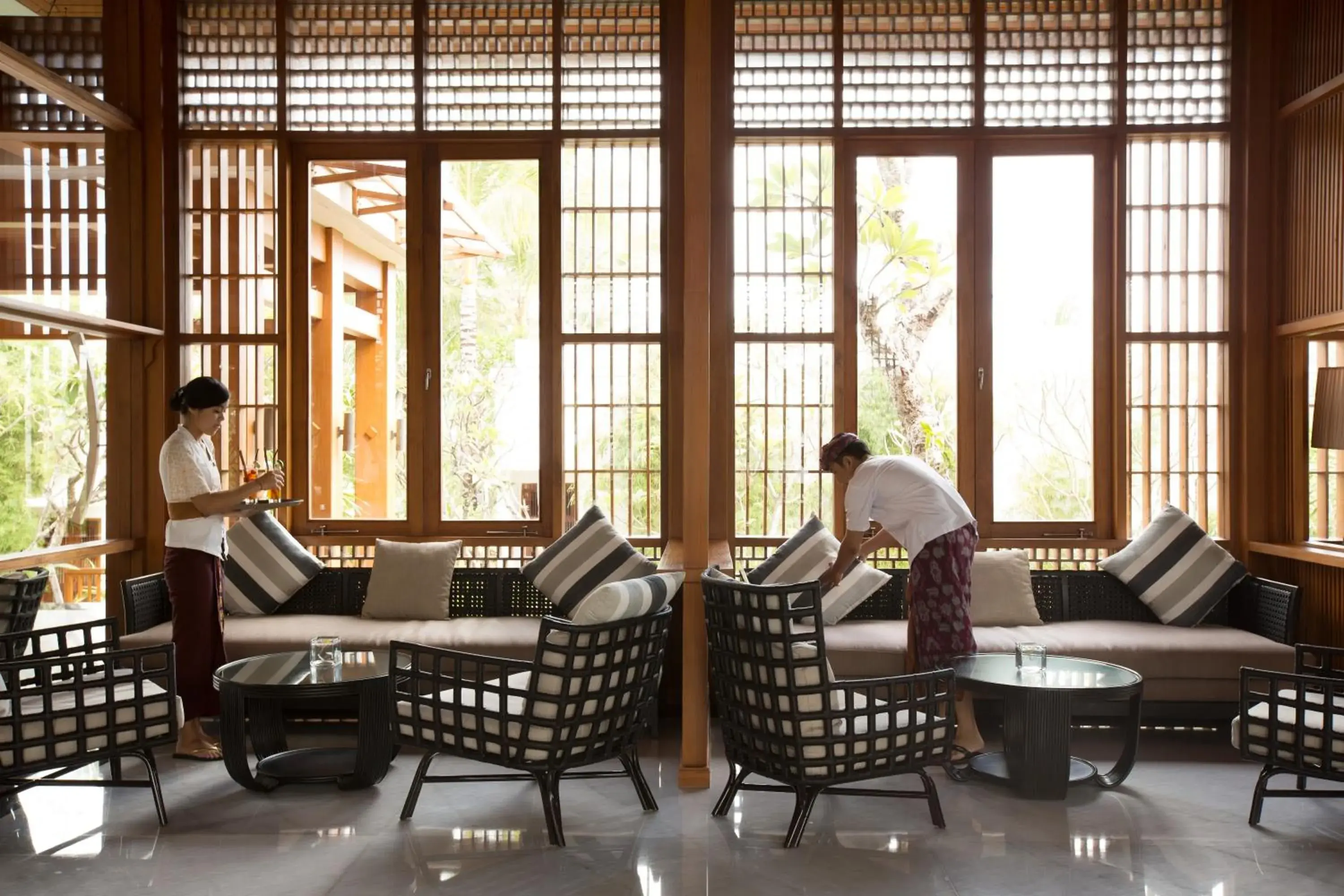 Lounge or bar in The Samaya Seminyak Bali Lounge or bar in The Samaya Seminyak Bali