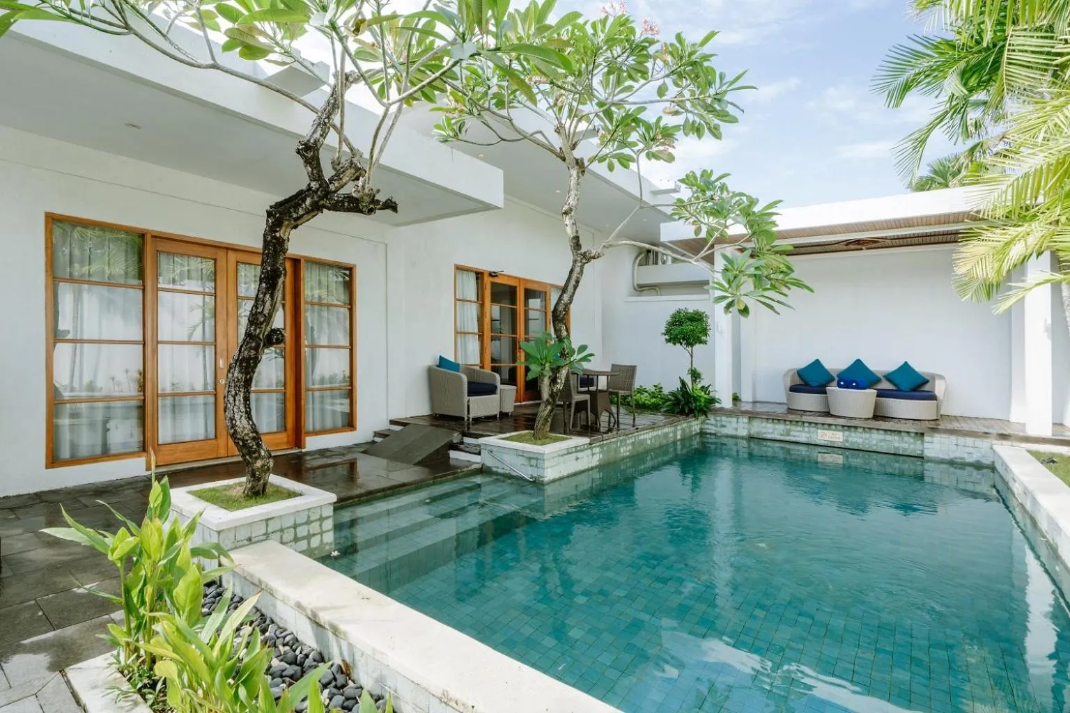 Pool view in The Samaya Seminyak Bali