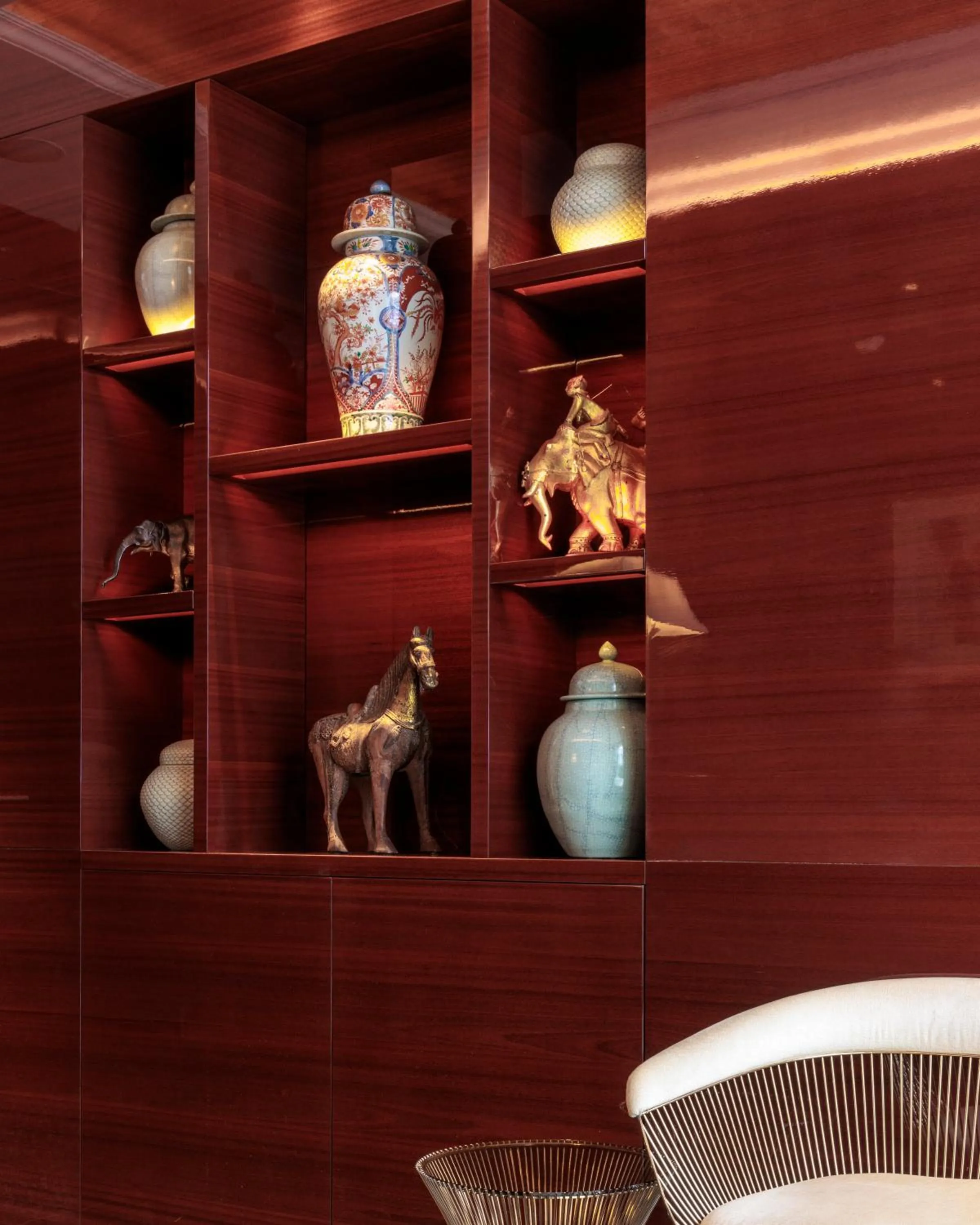 Lobby or reception in Hotel Montaigne