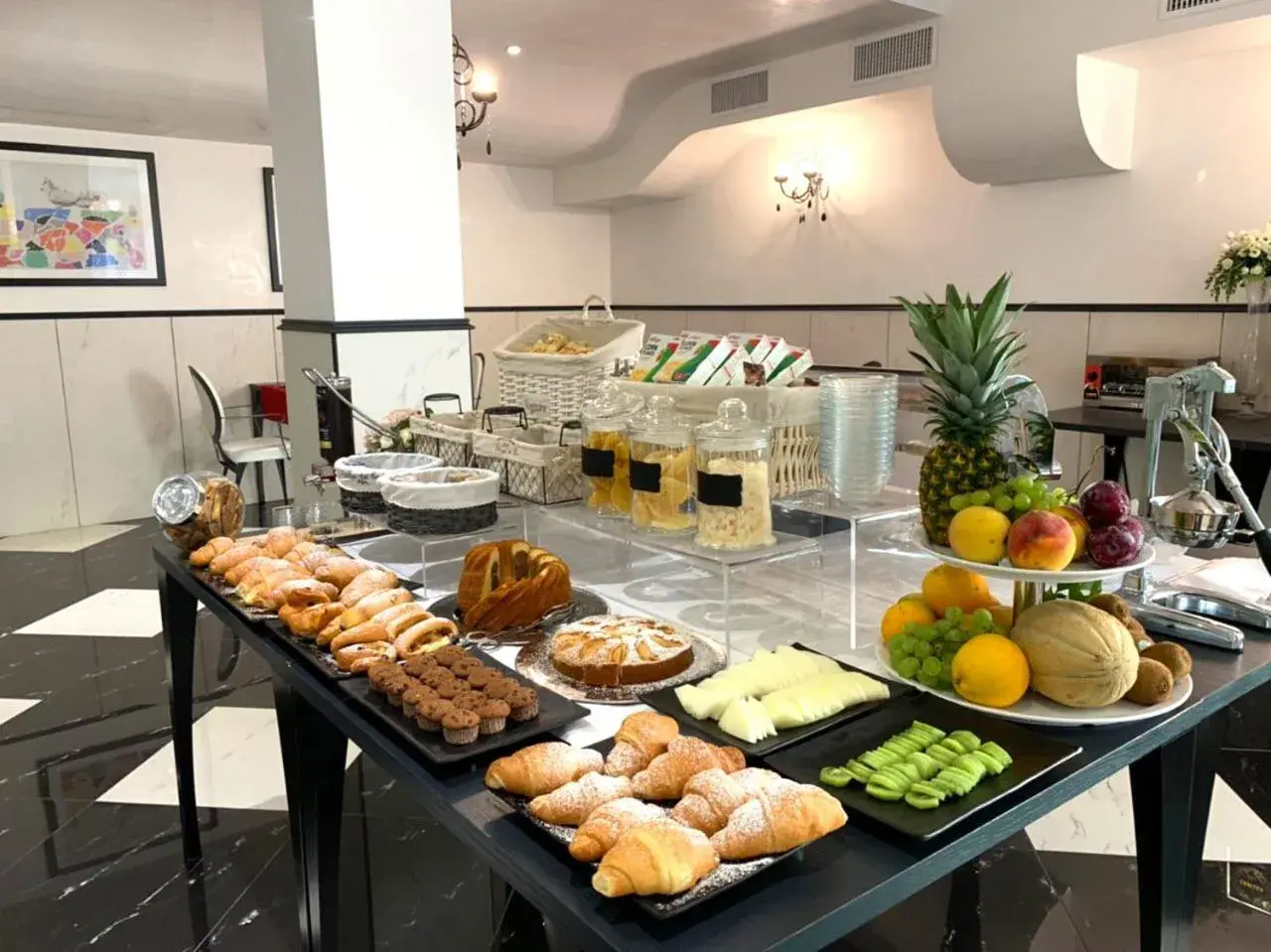 Breakfast in L' Araba Fenice Hotel & Resort Breakfast in L' Araba Fenice Hotel & Resort