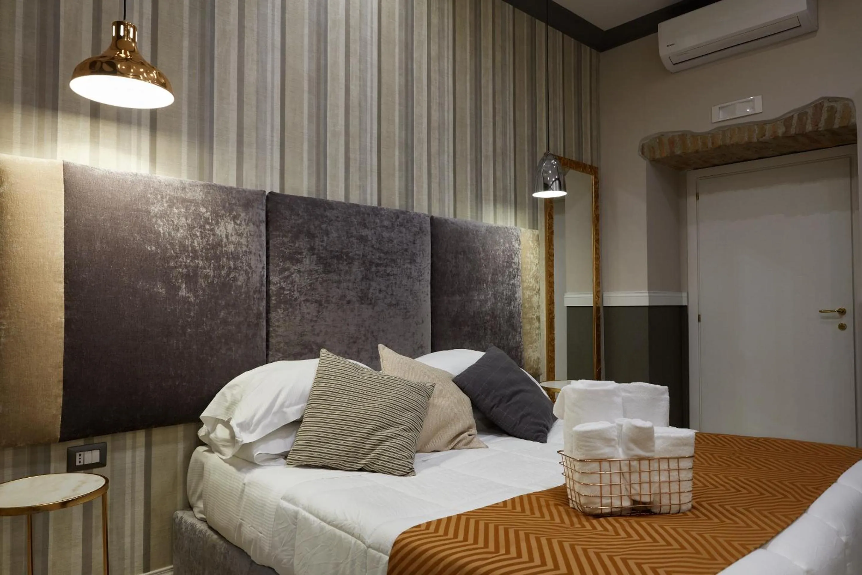 Bed in Hotel Roma Vaticano