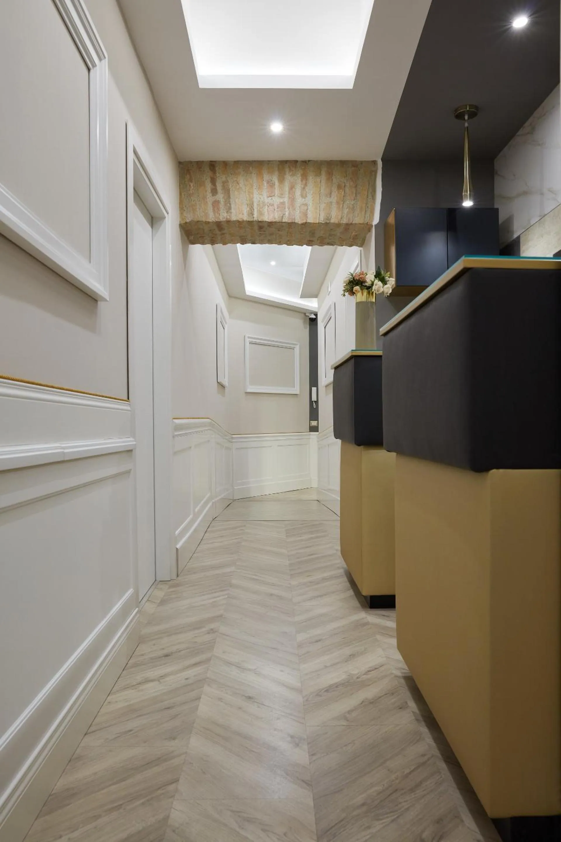 Lobby or reception in Hotel Roma Vaticano