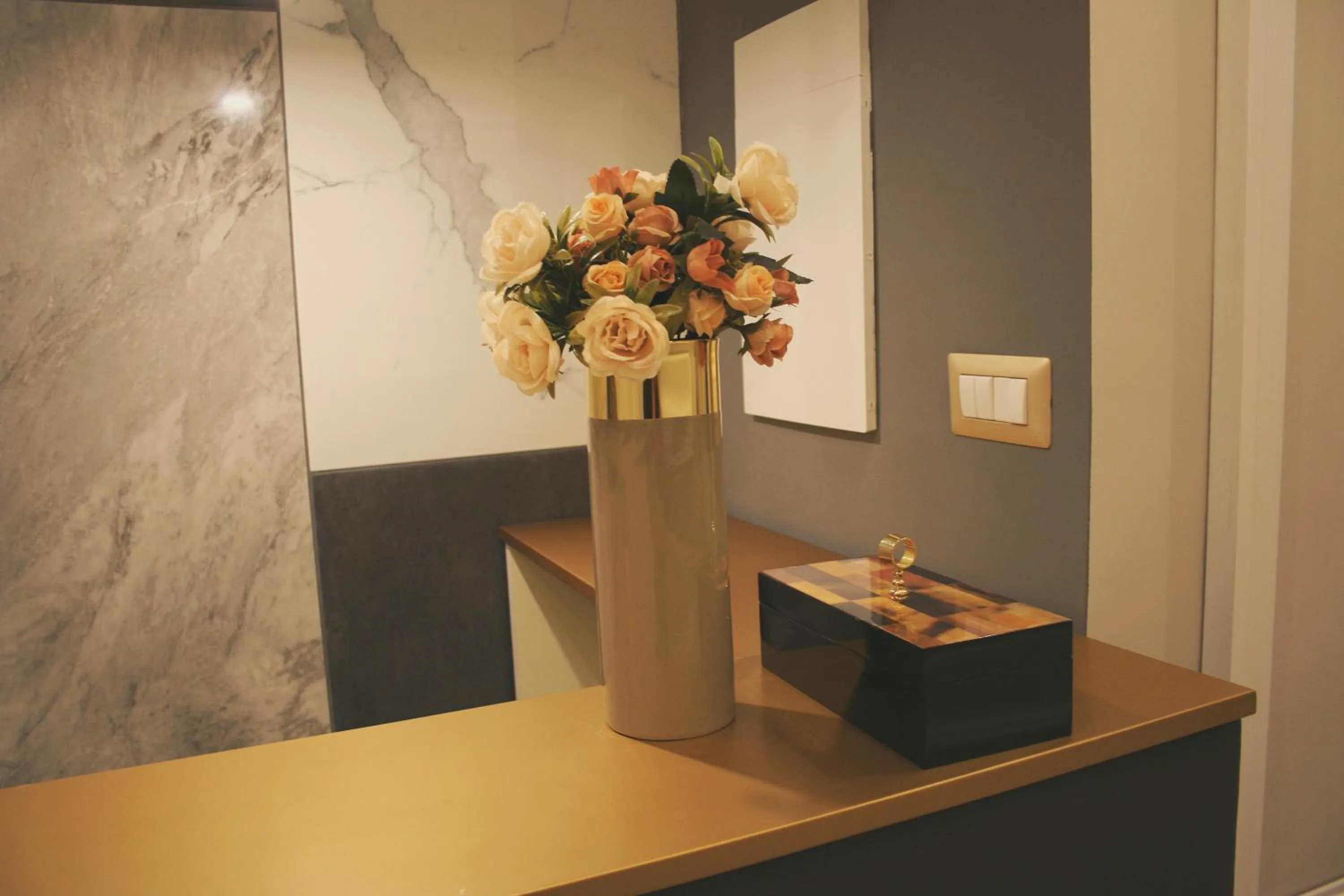 Lobby or reception in Hotel Roma Vaticano