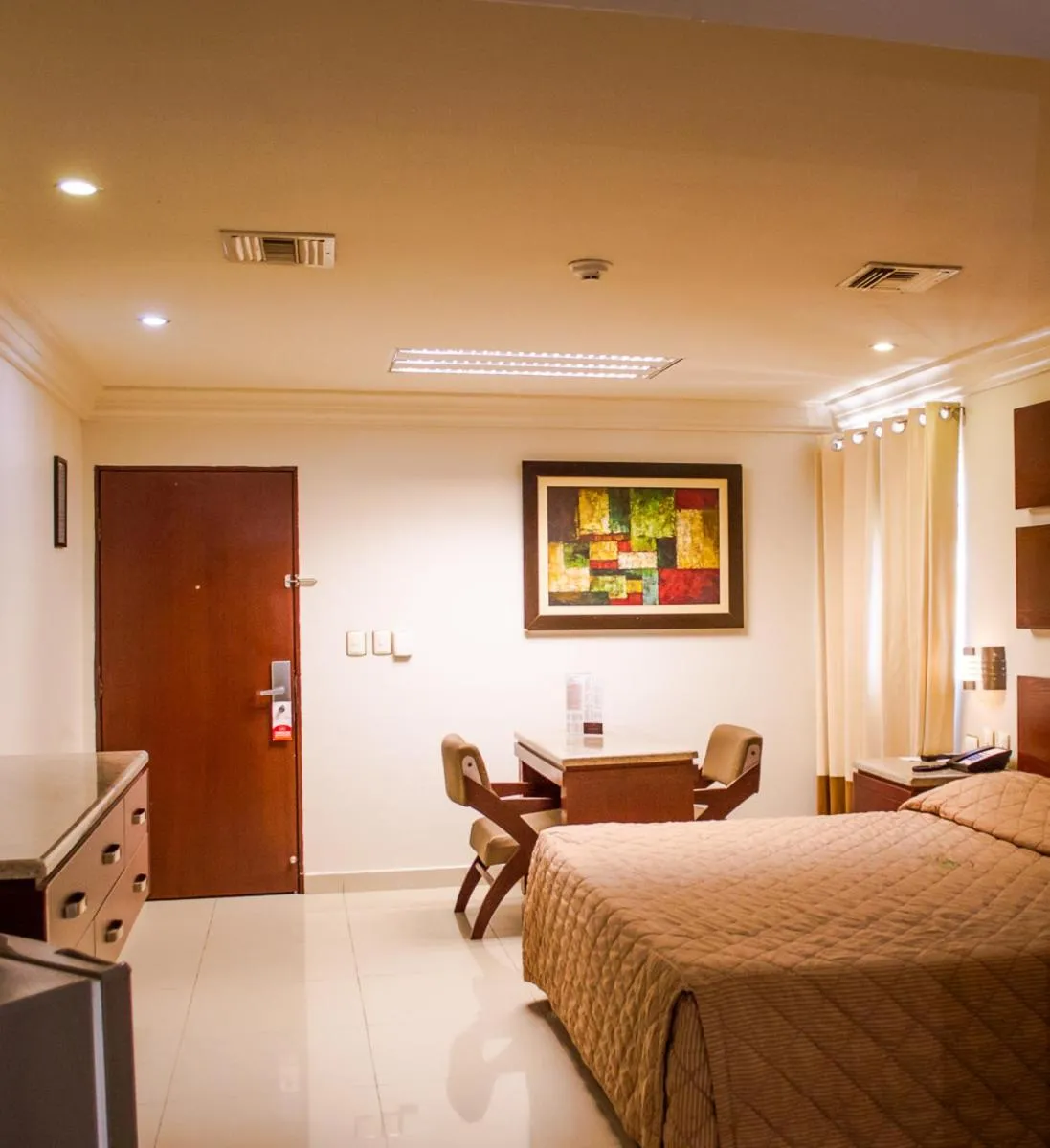 Bed in La Siesta Hotel