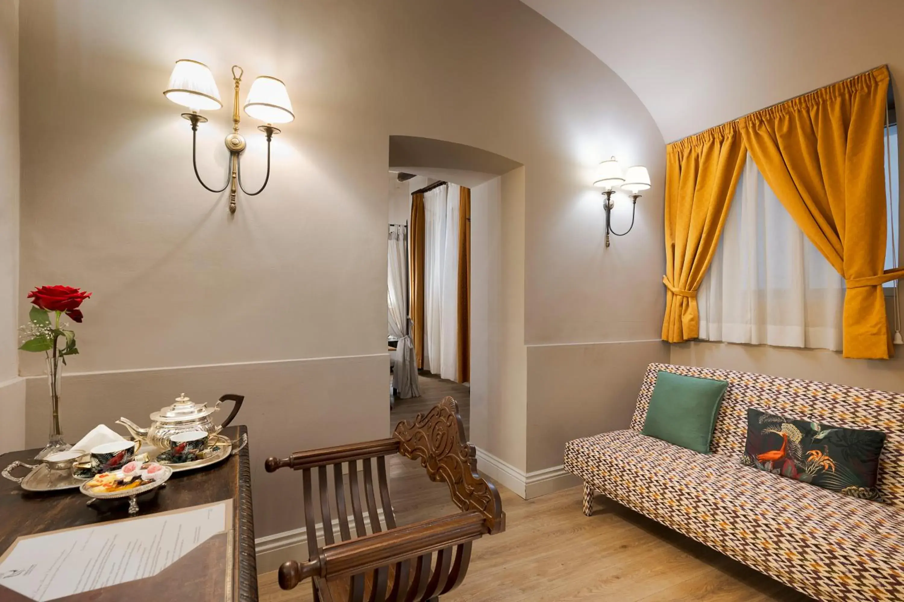 Photo of the whole room, Bed in Palazzo Arone dei Baroni di Valentino Photo of the whole room, Bed in Palazzo Arone dei Baroni di Valentino