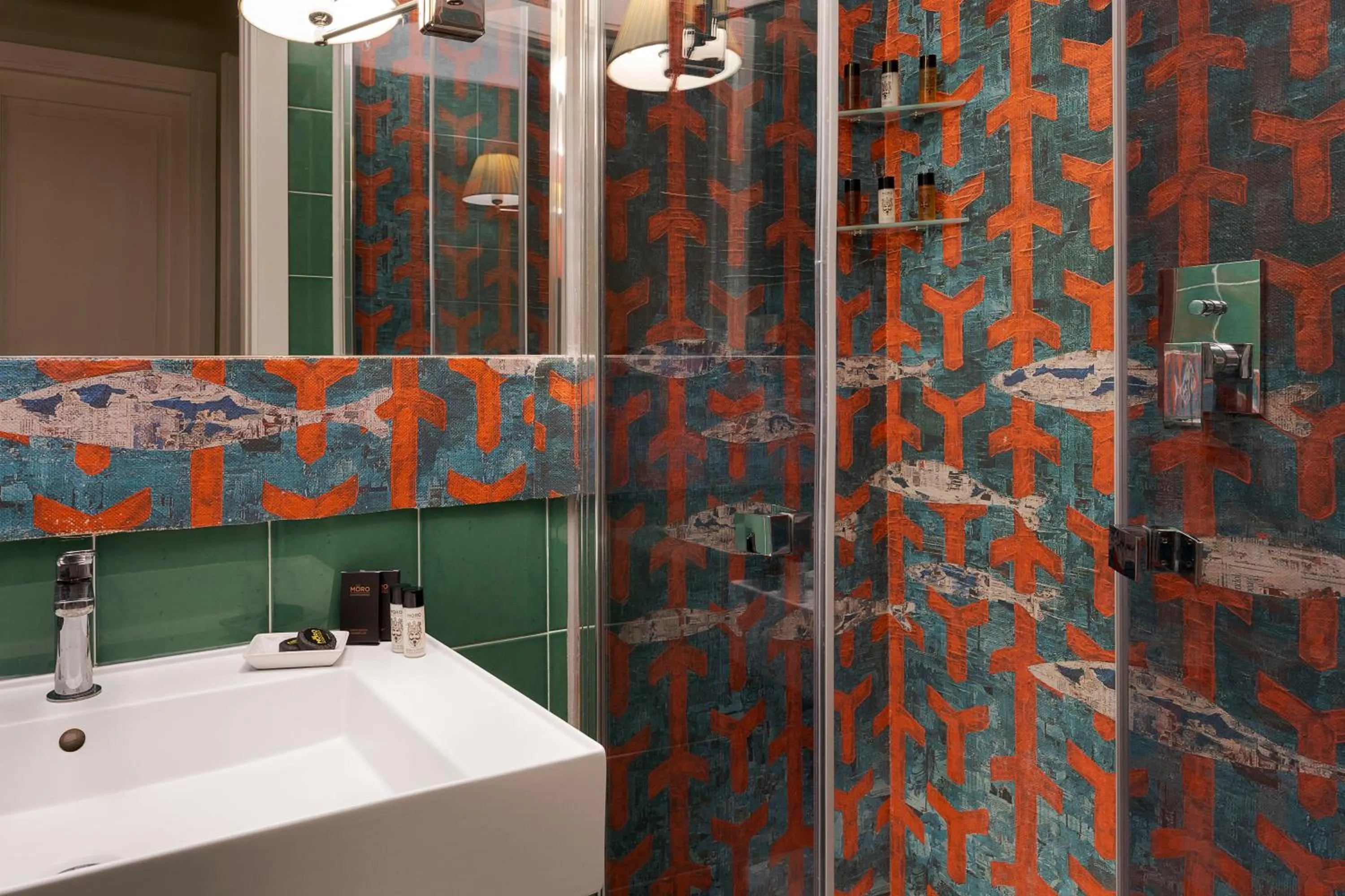 Bathroom in Palazzo Arone dei Baroni di Valentino