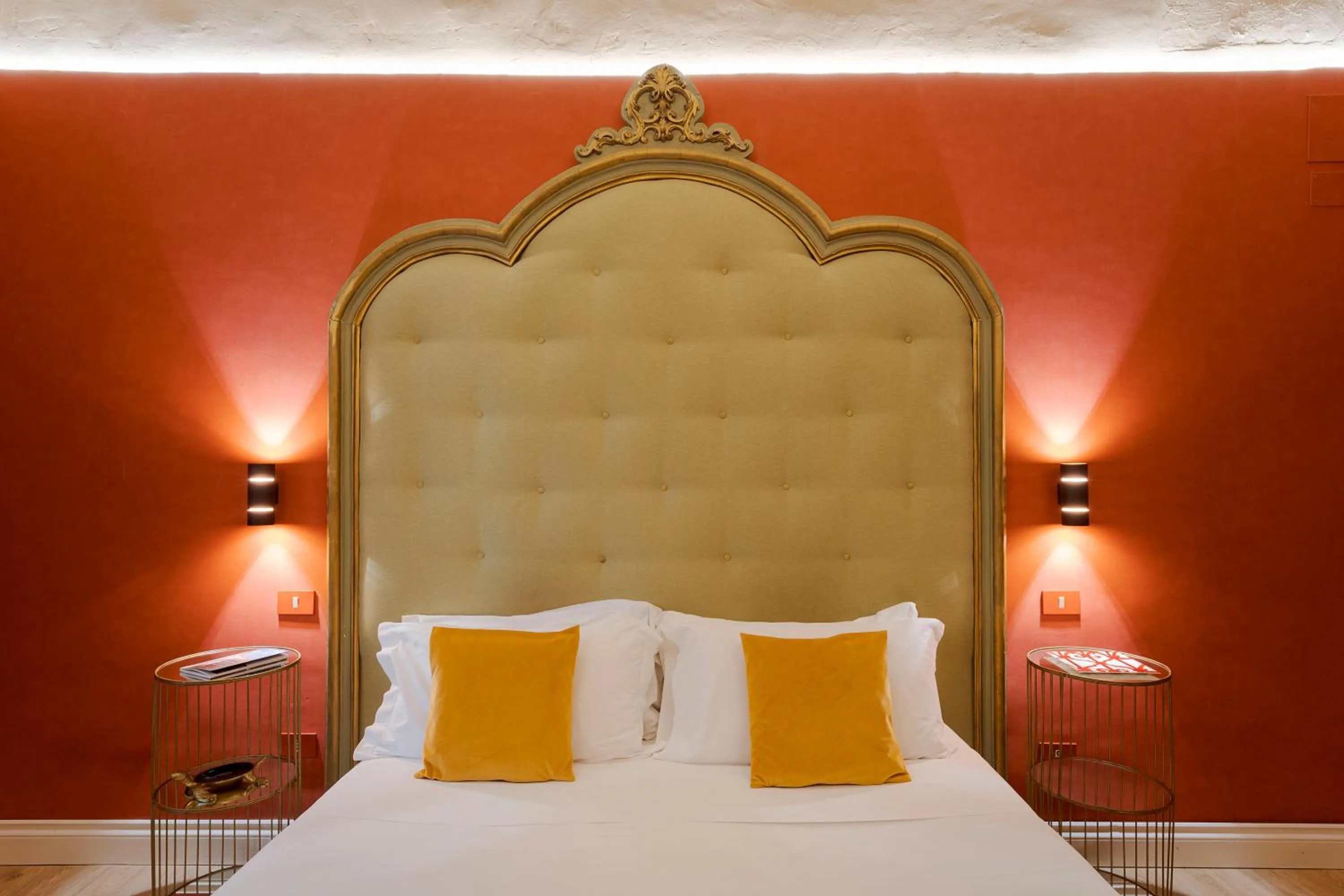 Bed in Palazzo Arone dei Baroni di Valentino