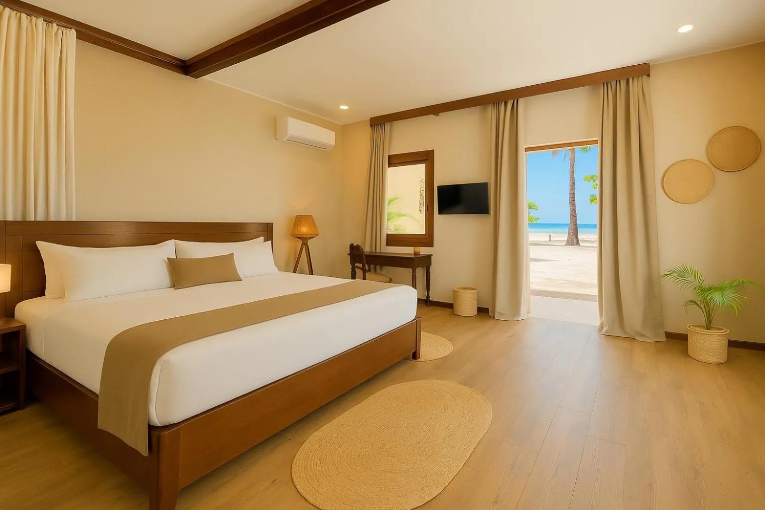 Bedroom, Bed in Diamonds Mapenzi Beach