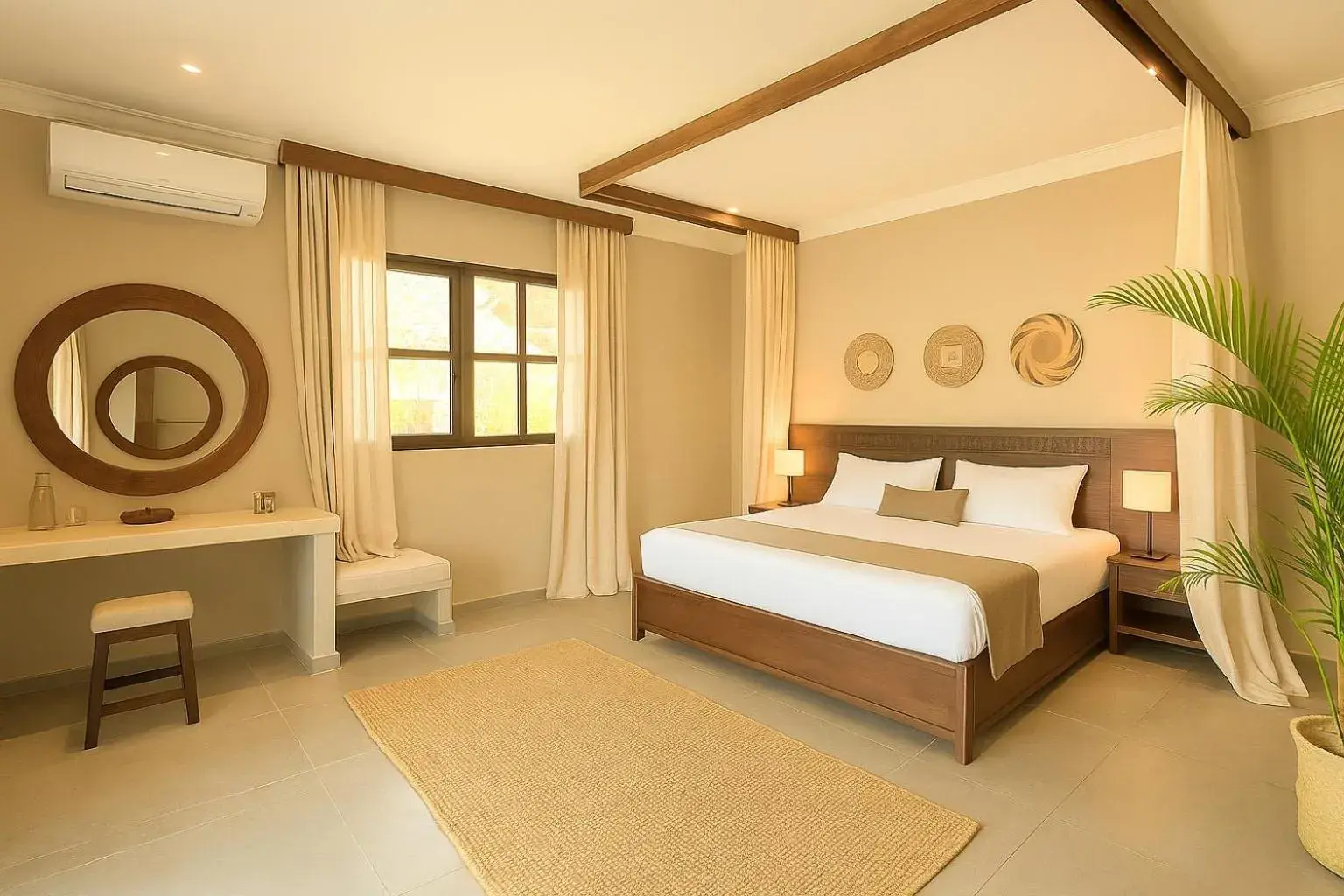 Bedroom, Bed in Diamonds Mapenzi Beach Bedroom, Bed in Diamonds Mapenzi Beach