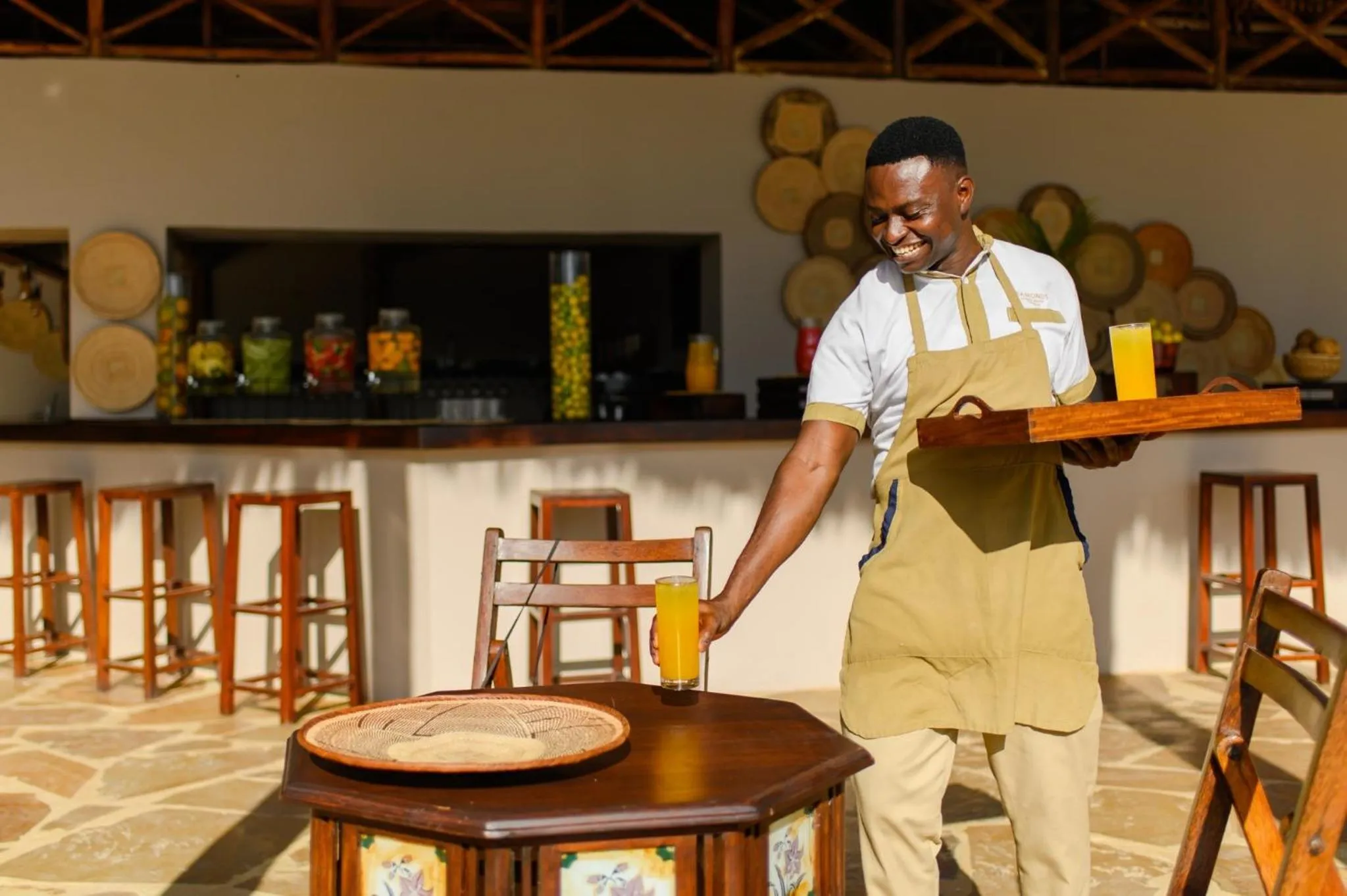 Lounge or bar in Diamonds Mapenzi Beach