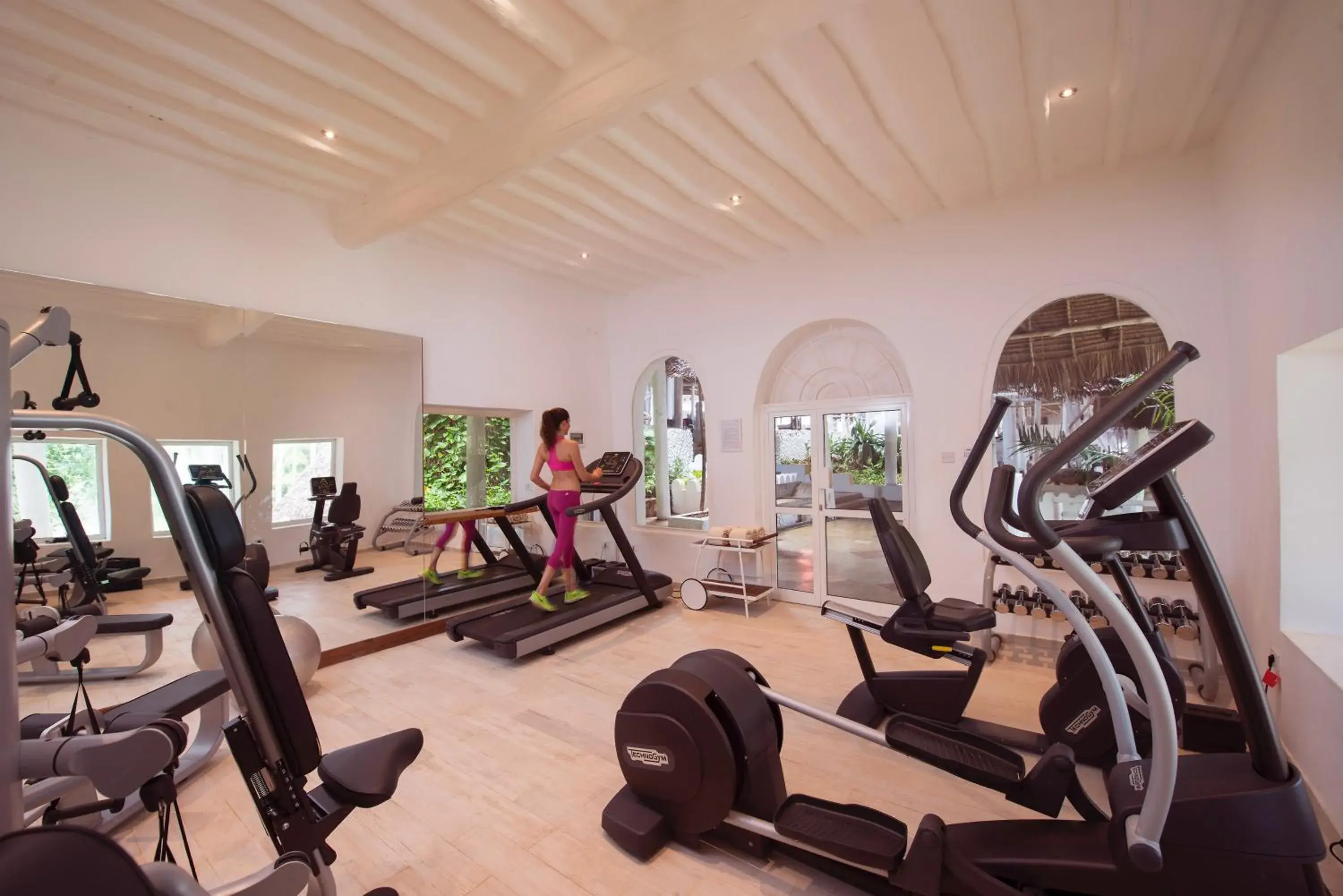 Fitness centre/facilities in Diamonds Mapenzi Beach Fitness centre/facilities in Diamonds Mapenzi Beach