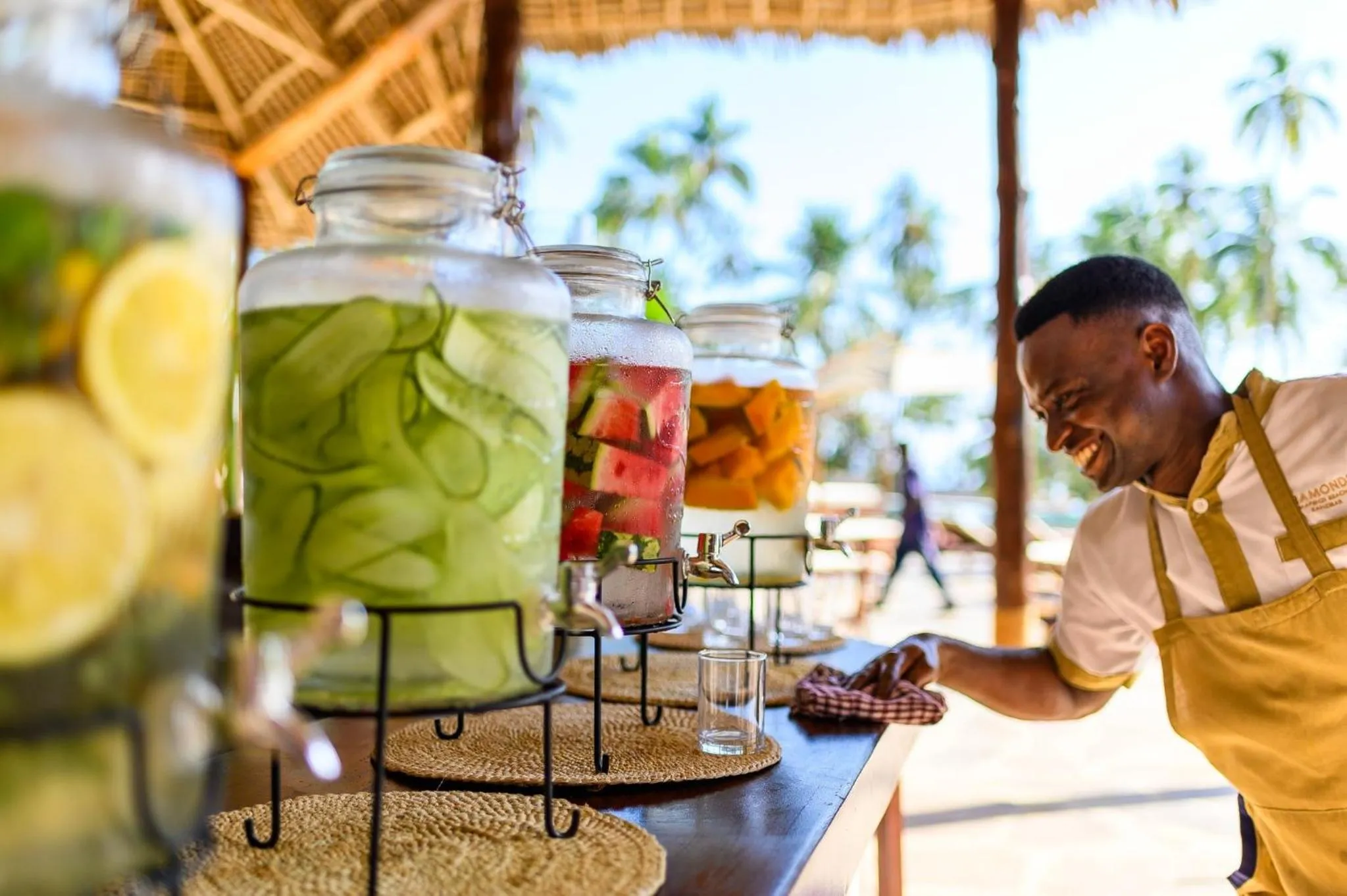 Lounge or bar in Diamonds Mapenzi Beach